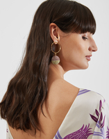 La DoubleJ Venus Earrings Multicolor Giallo/Rosa EAR0018BRA001MUL0014