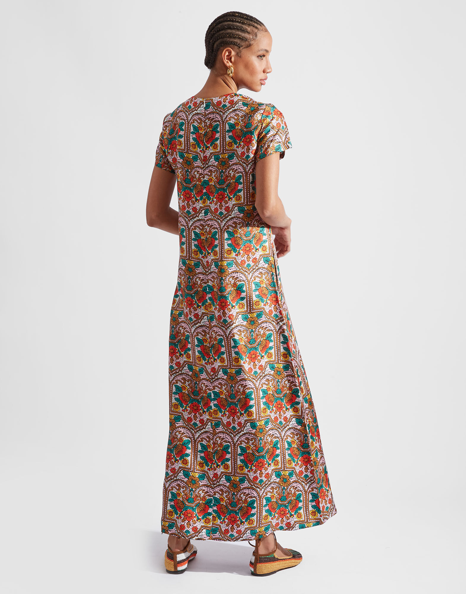 La DoubleJ Swing Dress Corte White DRE0001SIL001CRT02OR04