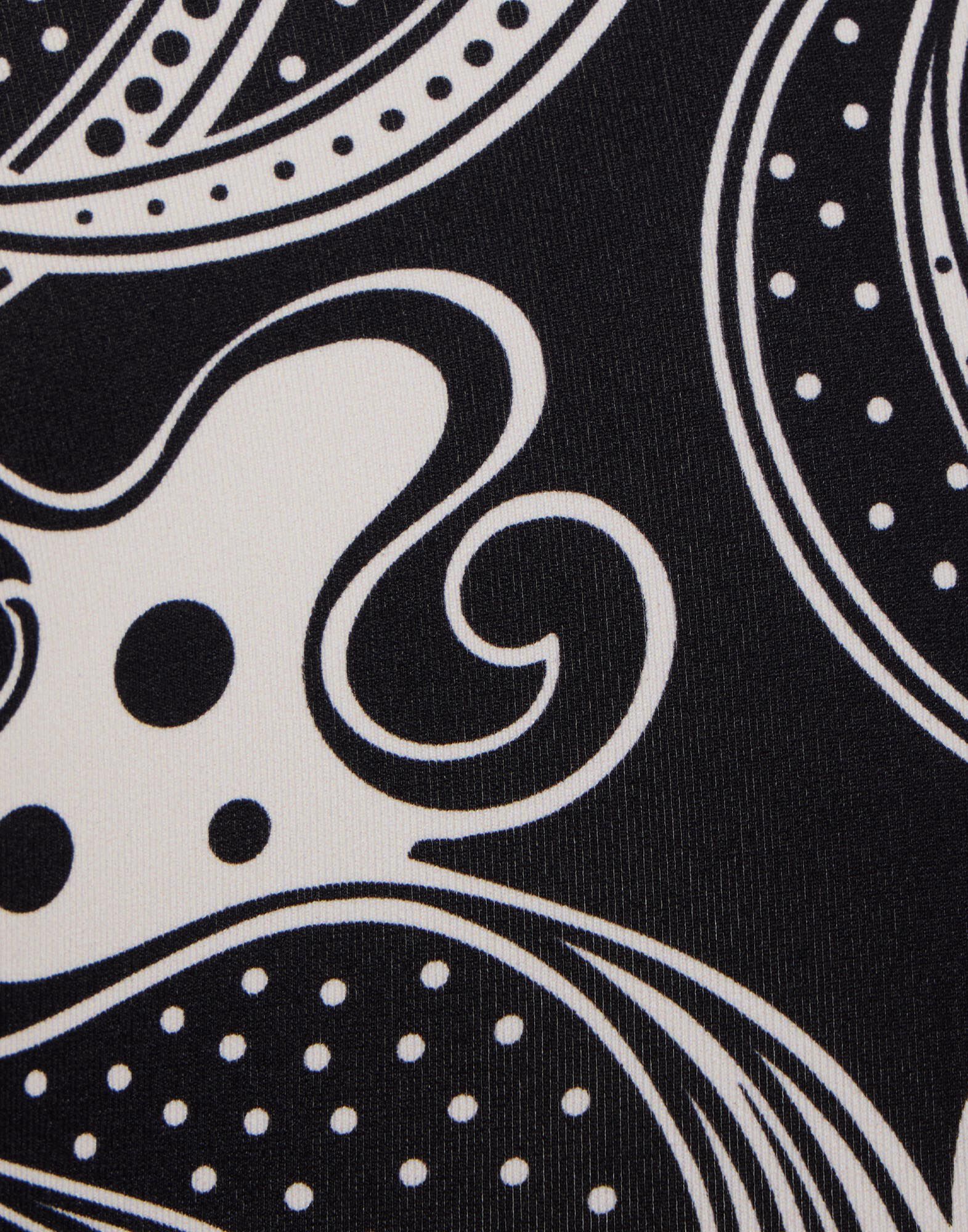 La DoubleJ Magica Leggings Aperol Black & White TRO0144JER049APE01BL03