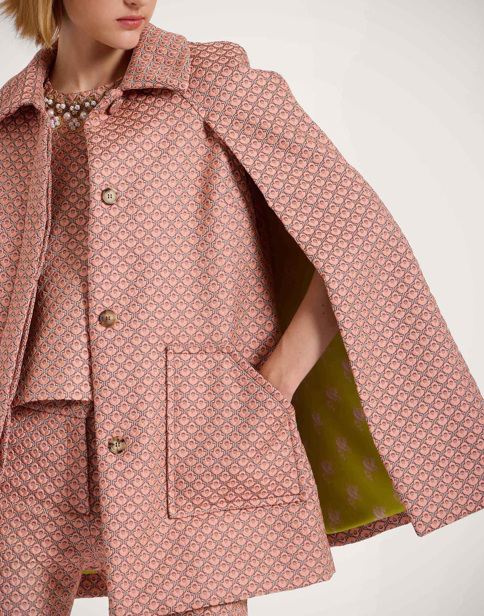 La DoubleJ Milano Mini Cape Tulip Pale Pink JAC0072JCQ088TUL05PI02