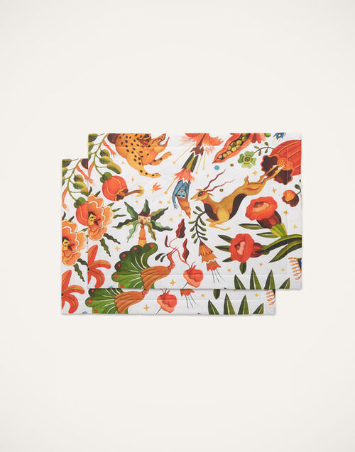La DoubleJ Placemat Set Of 2 Jungle Book TBM0001LIN001HLE0023