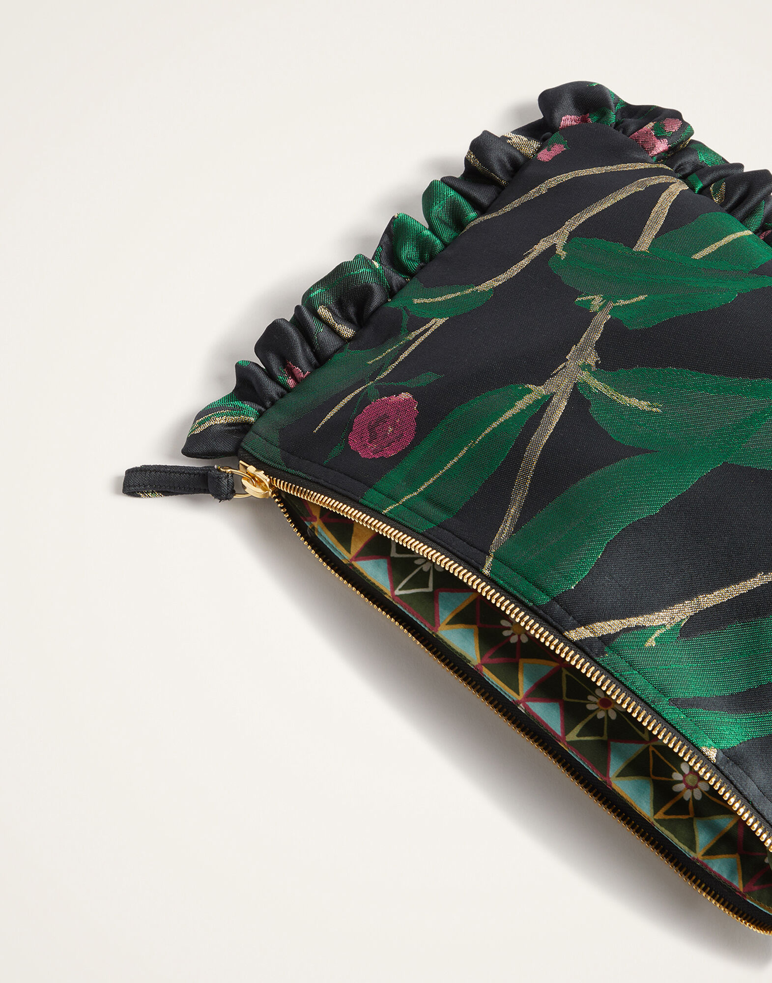 La DoubleJ Hand Pochette Bamboo Black BAG0059JCQ119BMB02BL01