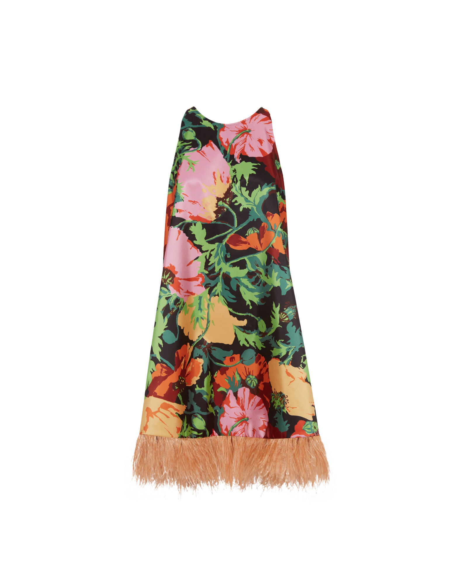 La DoubleJ La Fenice Mini Dress Wonderland Black DRE0623FAI001WON01BL01