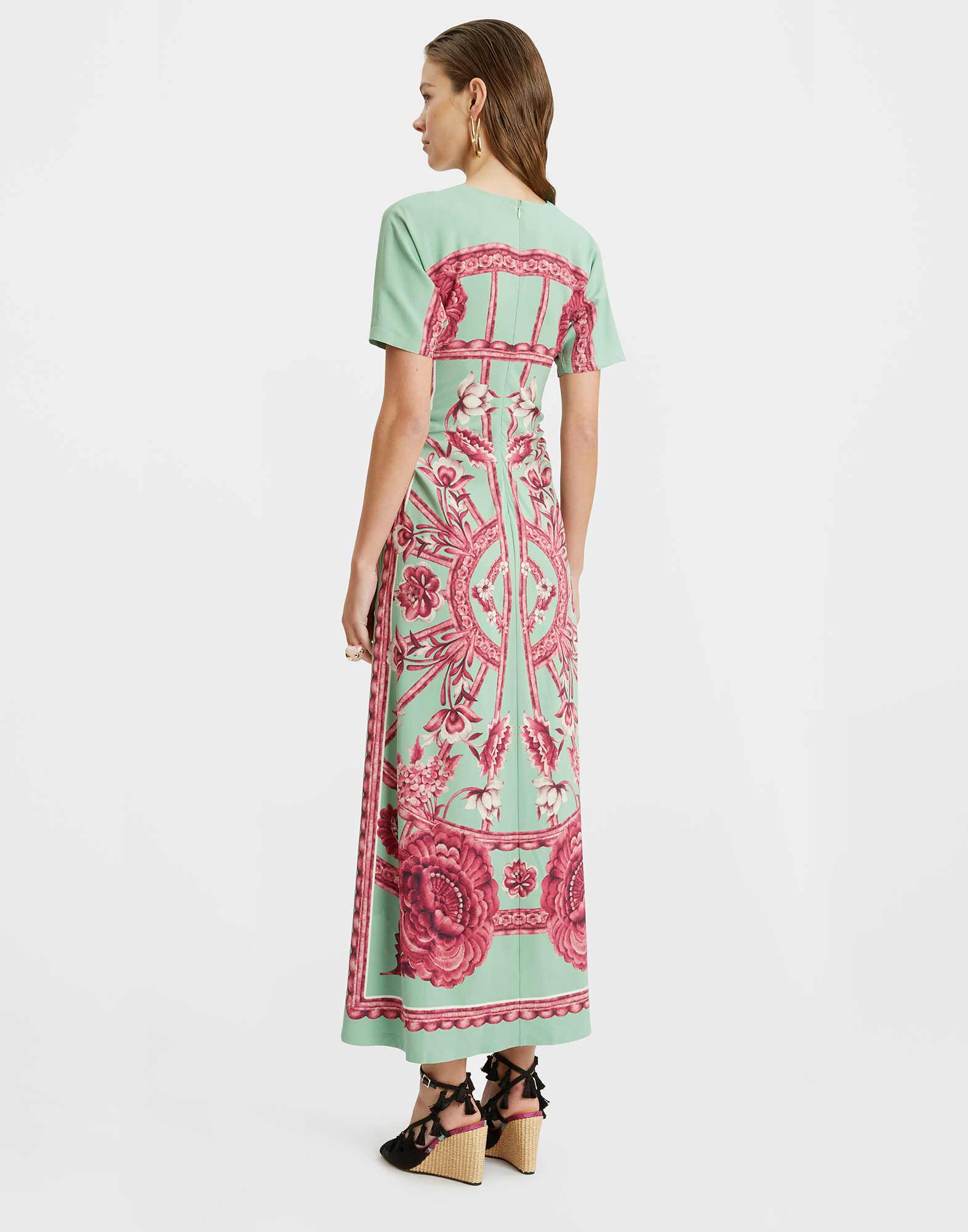 La DoubleJ Angelica Dress Zodiac Plac&eacute;e Acquamarine DRE0379VIS011ZOD01BU02