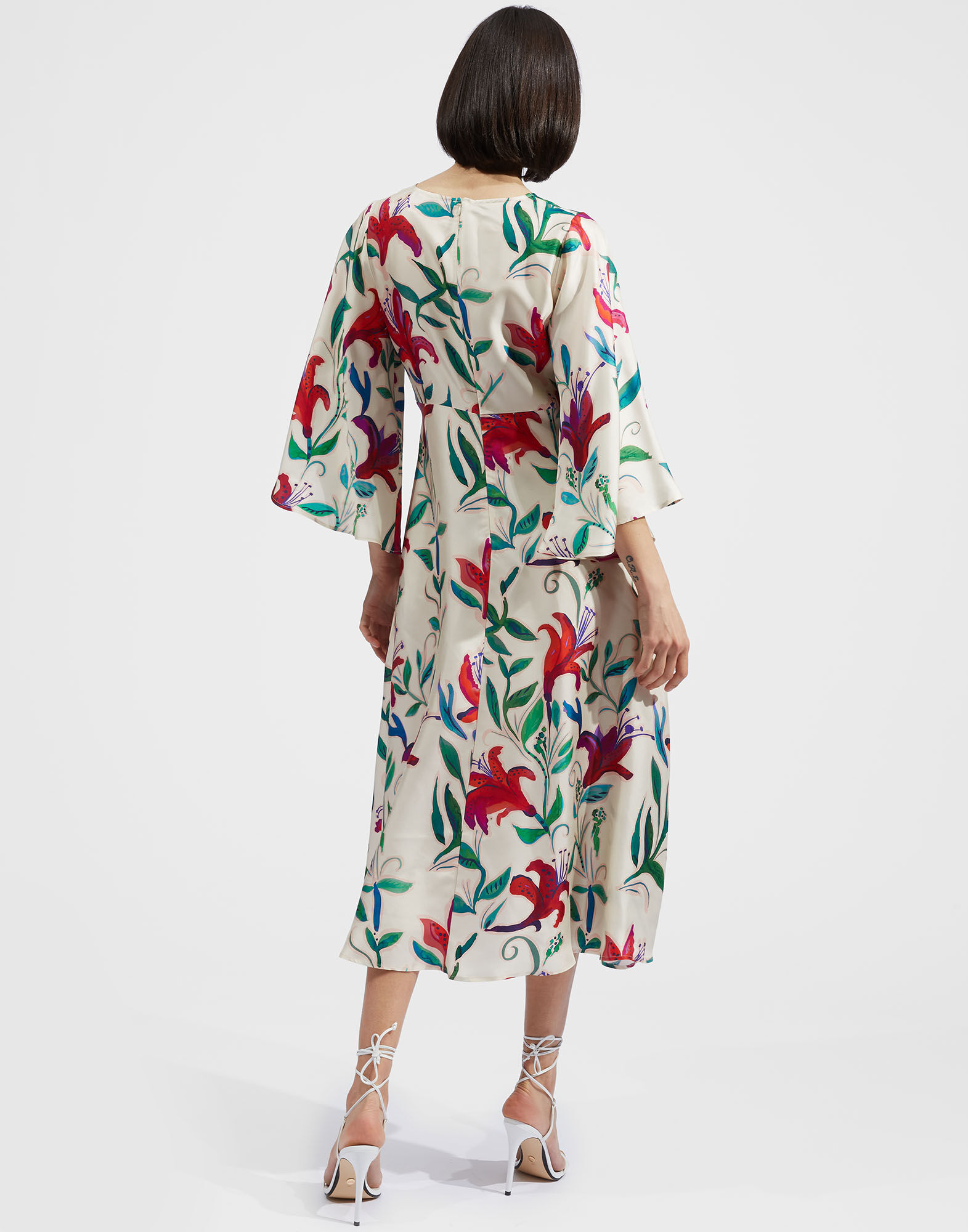 La DoubleJ Sorella Dress White Lily DRE0179SIL001LIY0002