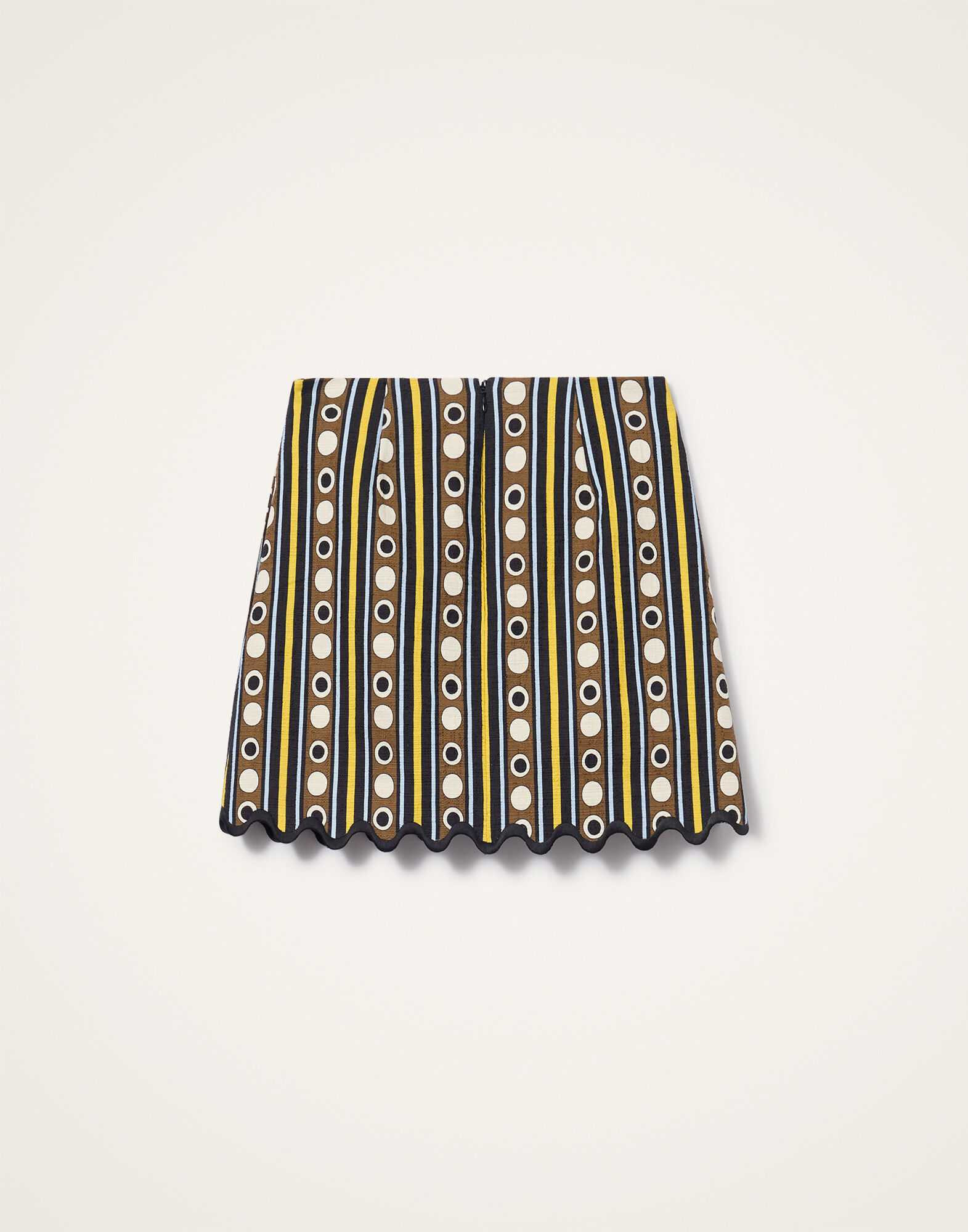 La DoubleJ Baia Mini Skirt Sanctuary Brown SKI0193COT005SAC01BR02