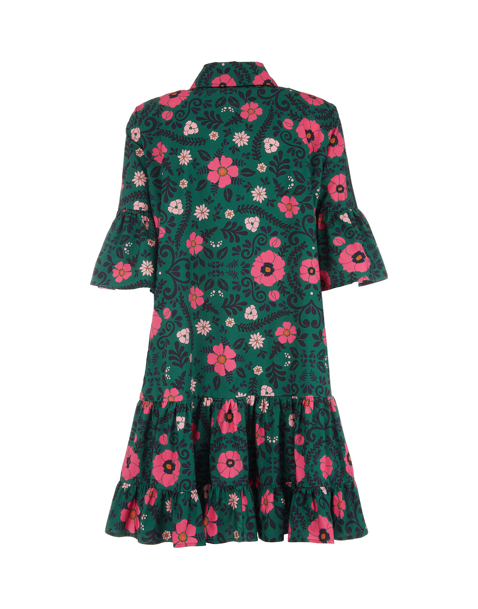 LaDoubleJ Choux Dress Heckfield Verde DRE0193COT001HEC0002