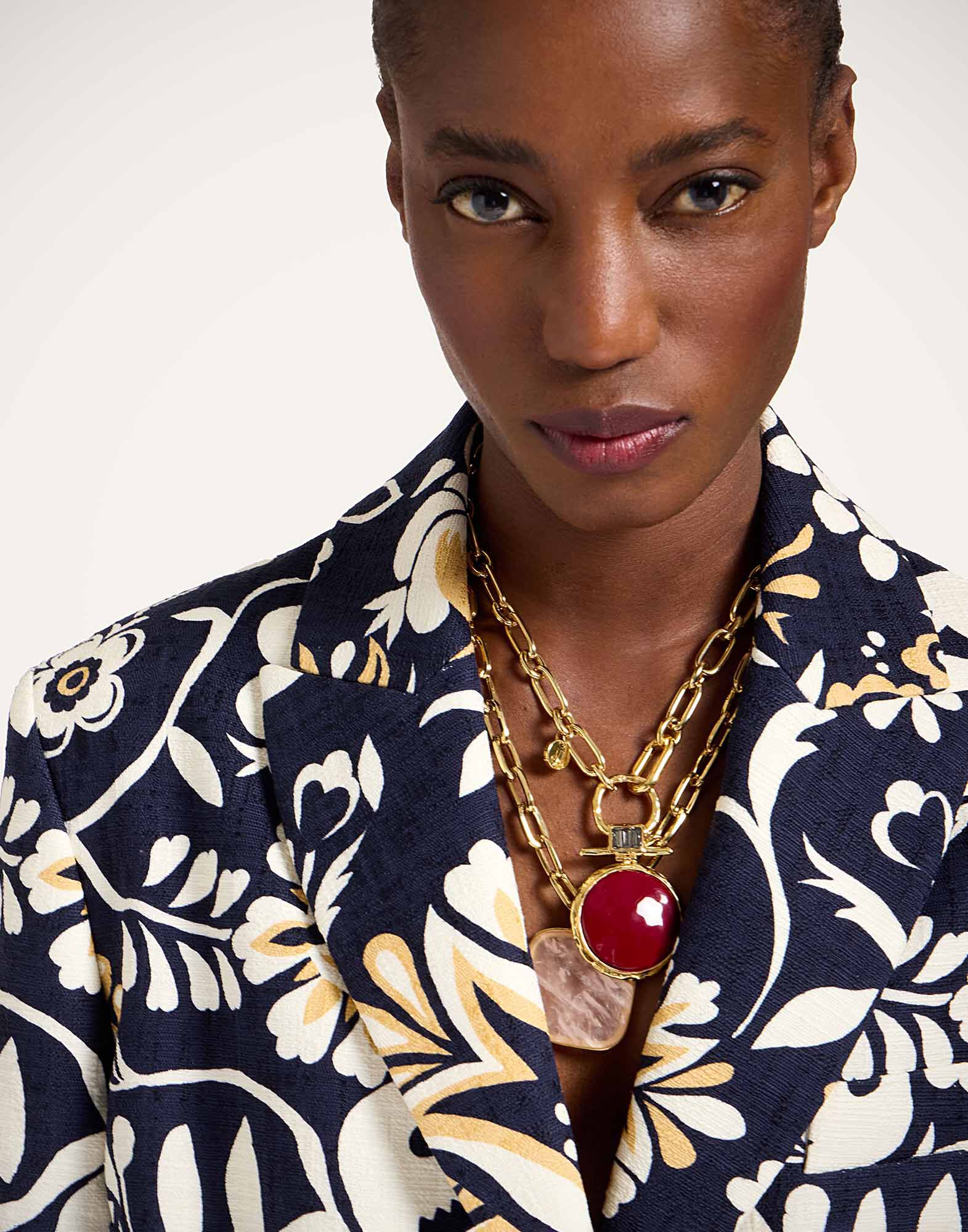 La DoubleJ Jones Jacket Selva Blue JAC0106COT005SEL06BU03