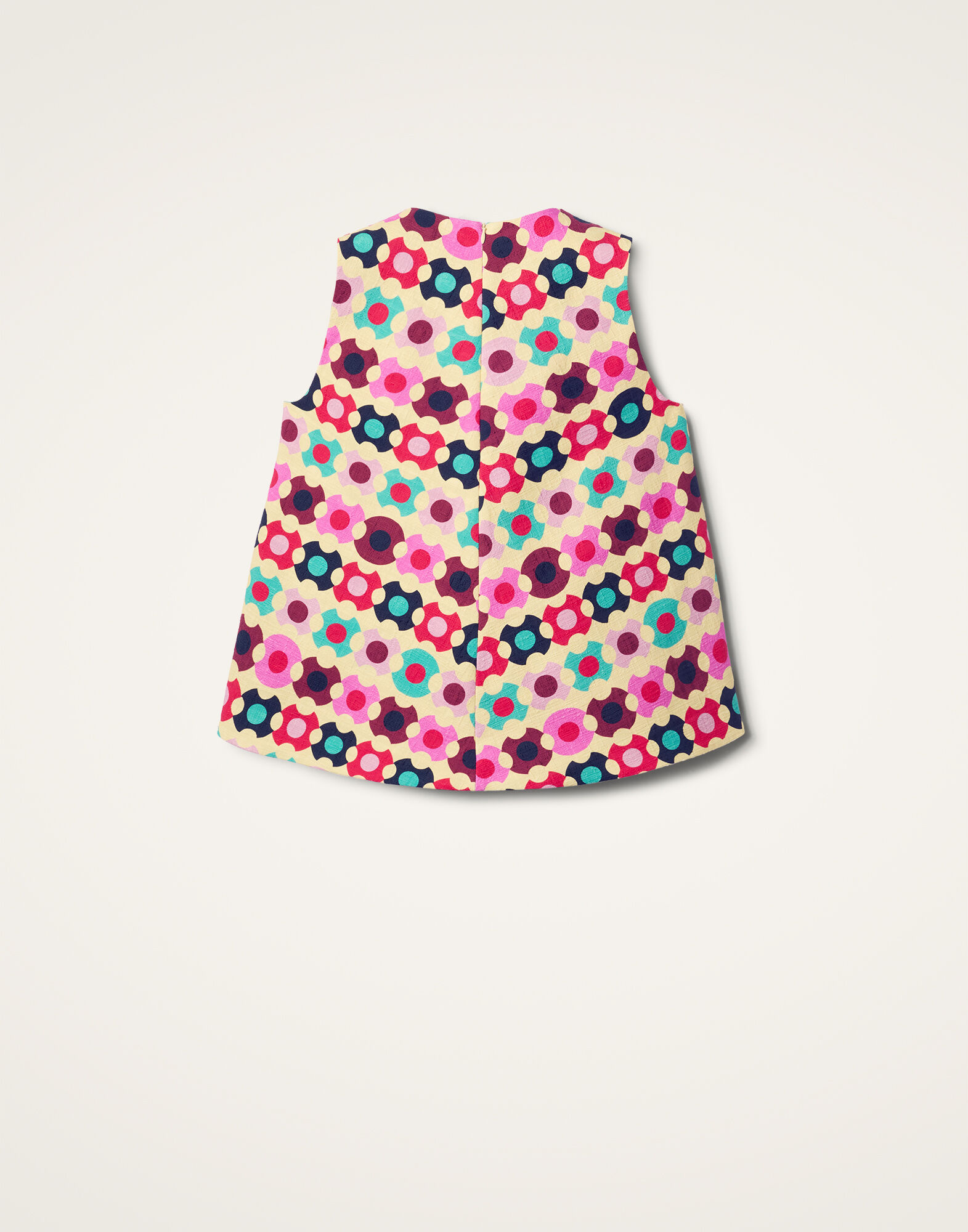 La DoubleJ La Scala Top Groovy Dot Giallo TOP0016COT005GRO0003