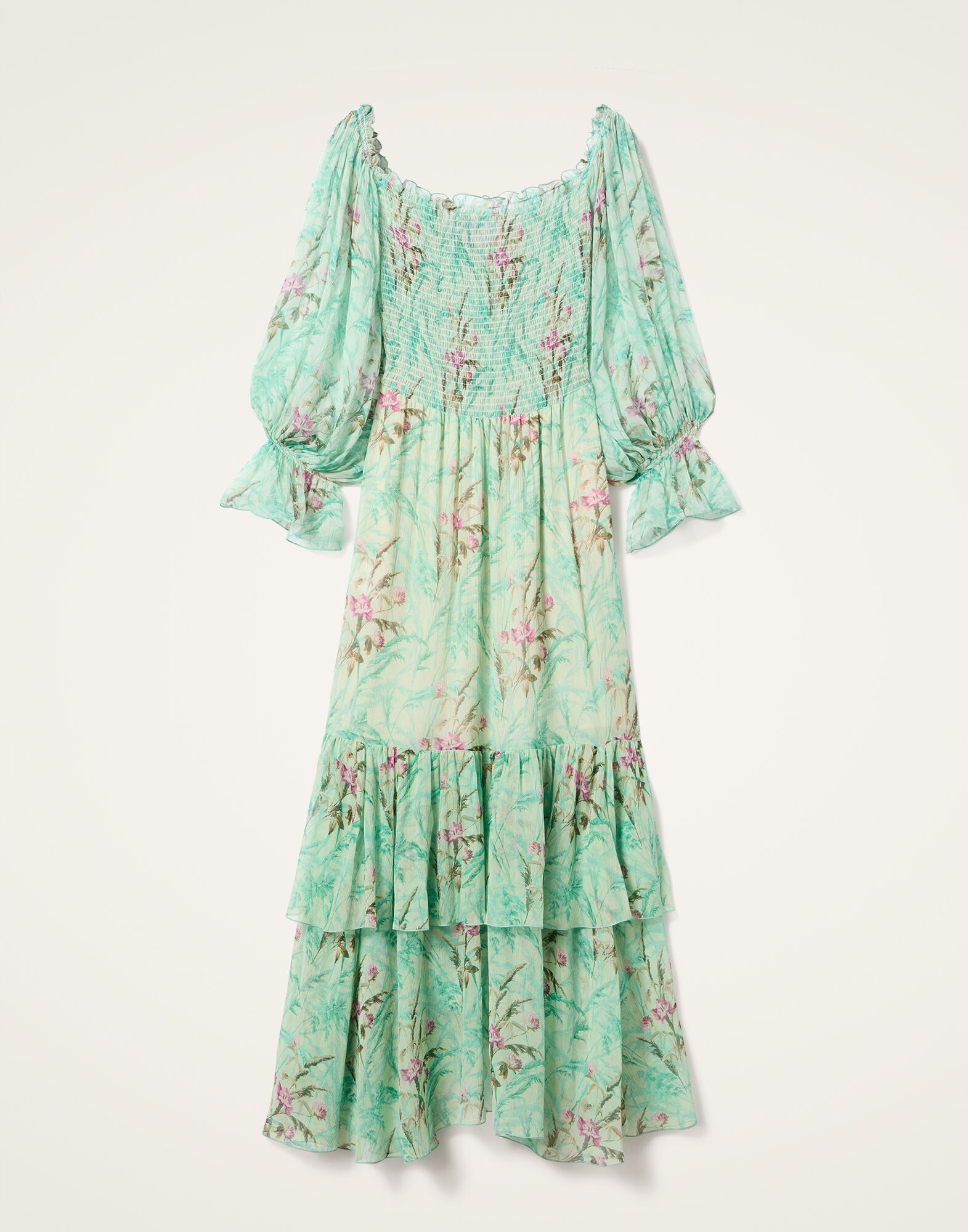 La DoubleJ Mayflower Dress Heath Mint DRE0851CRE009HEA01GR11