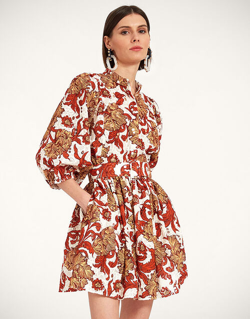 La DoubleJ Mini Portofino Dress Reef White DRE0751EMB031REE01WH01