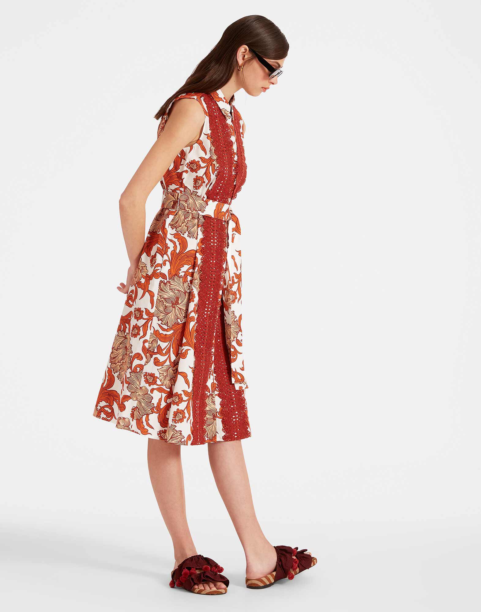 La DoubleJ Tootsie Dress Reef White DRE0735COT039REE01WH01