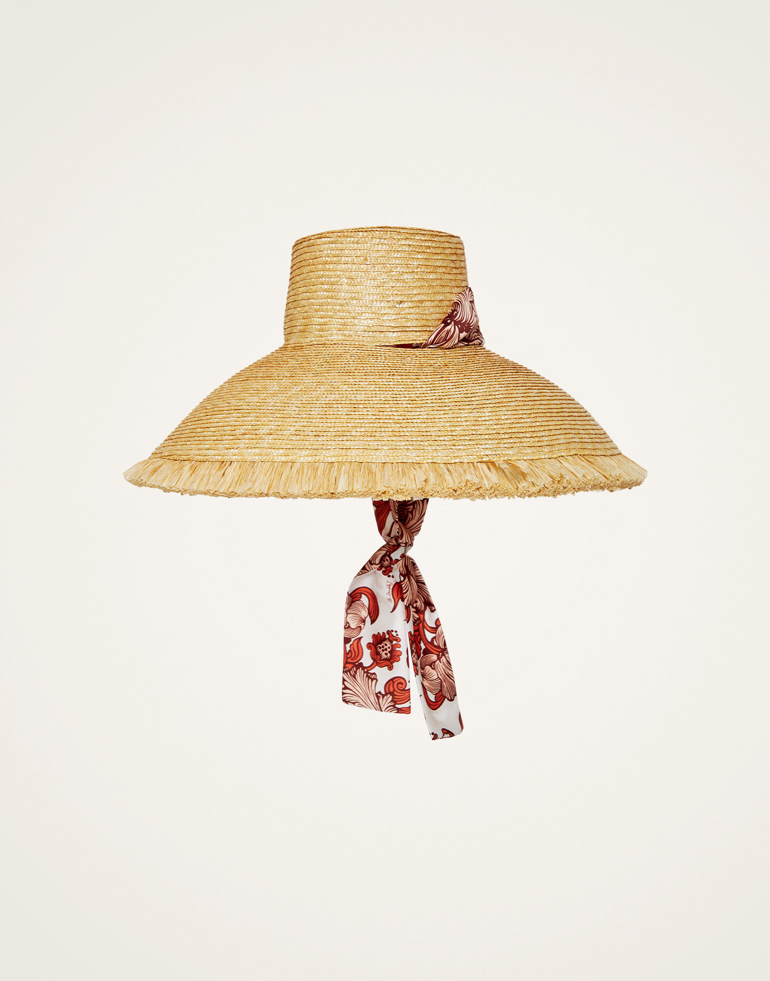 La DoubleJ The Sun Hat Solid Light Beige HAT0028RAF001SOLIDBR01