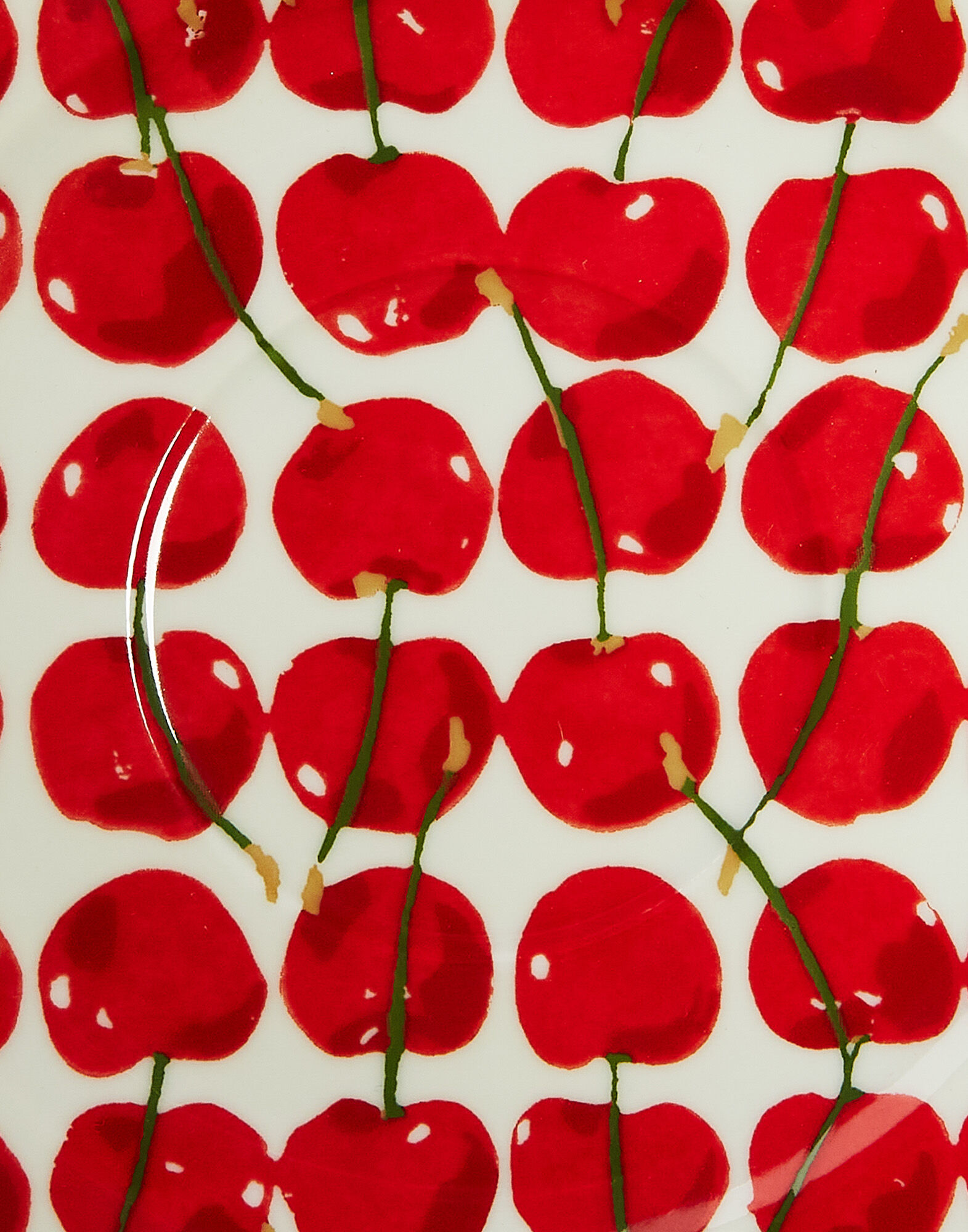 Big Mama Cup And Saucer in Cherries Avorio - Homeware | La DoubleJ US