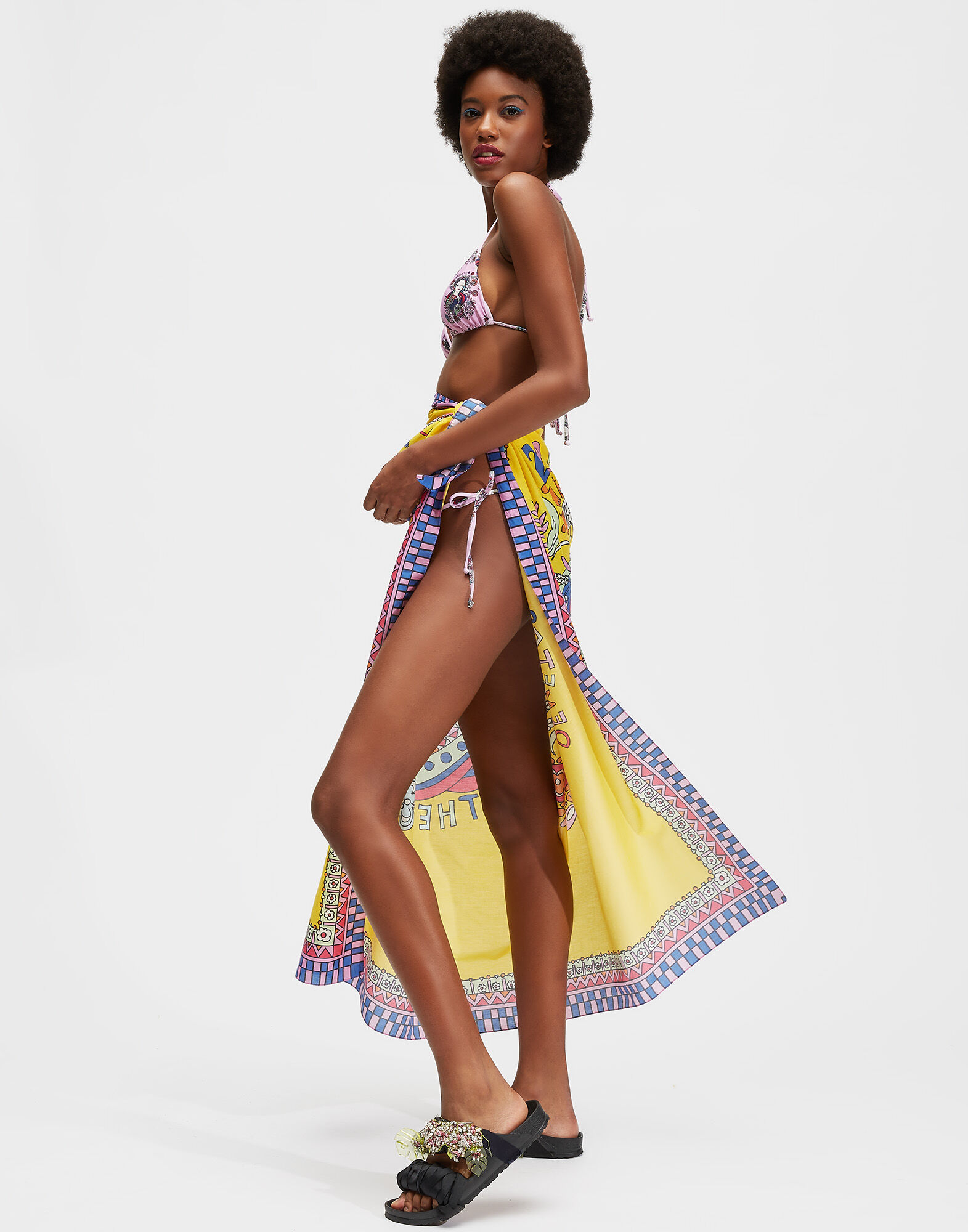 LaDoubleJ String Bikini Bottom Mini Demeter SWI0004LYC001DEM0001