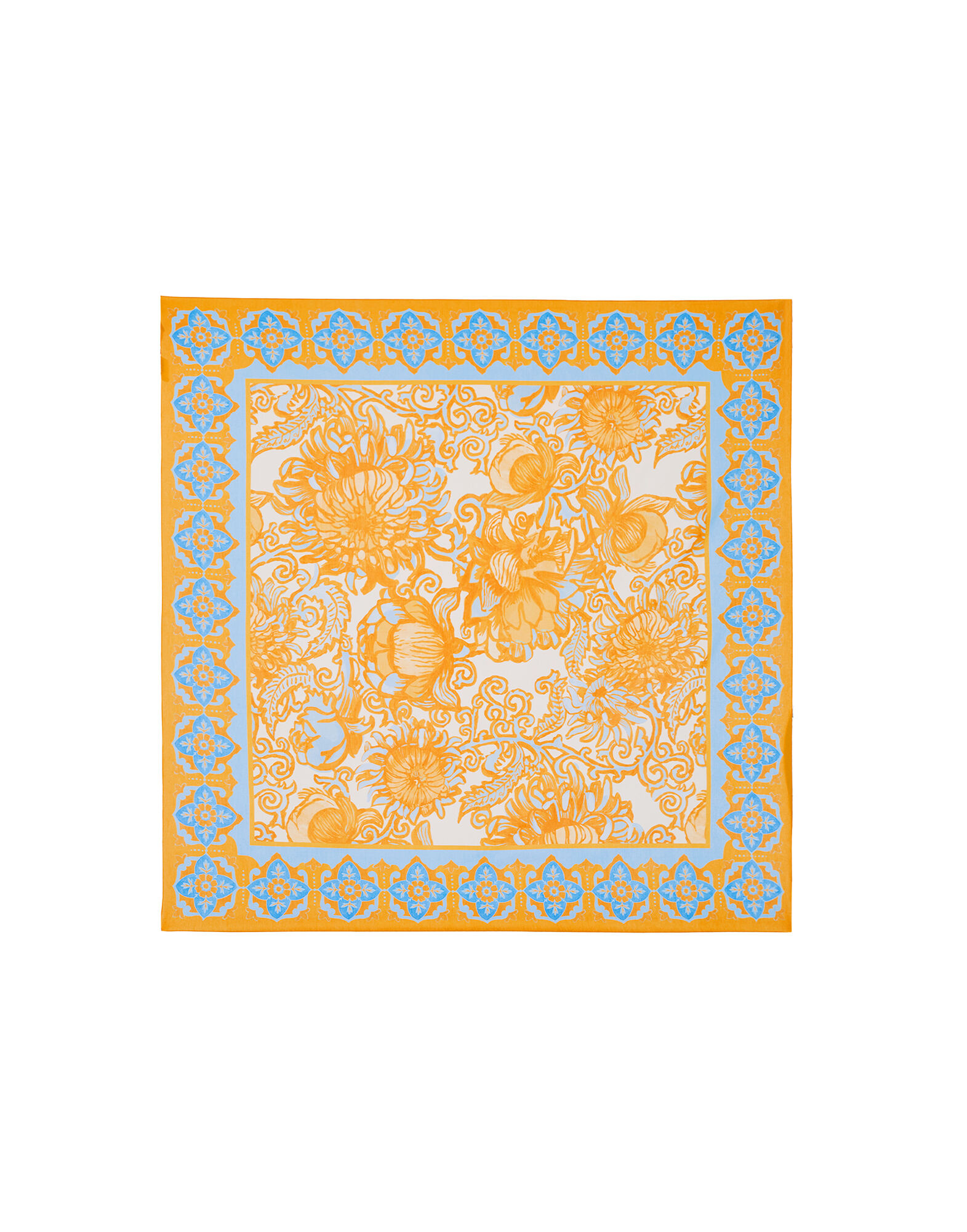 La DoubleJ Foulard 135 Anemone Orange SCA0006COS001ANE01OR02
