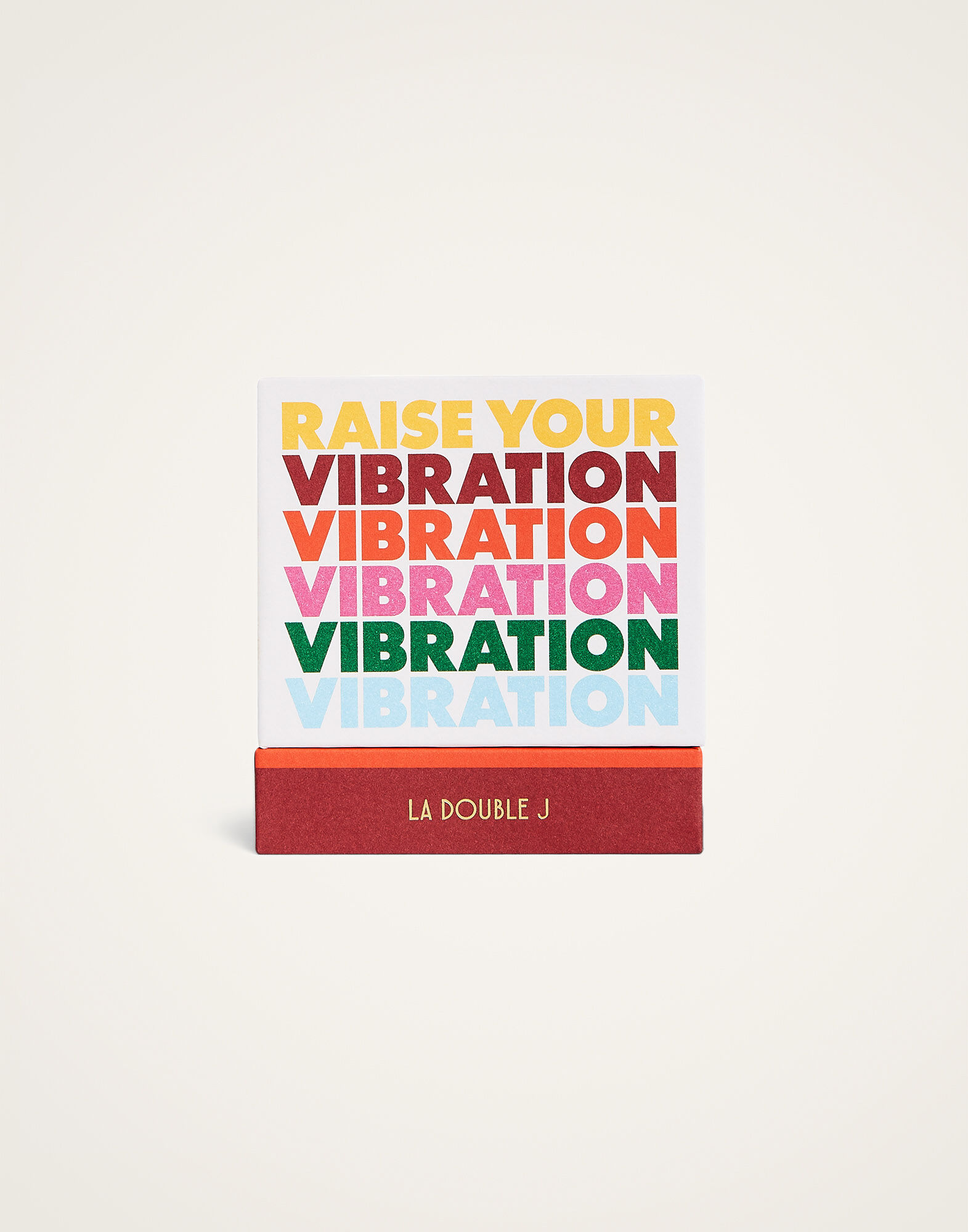 La DoubleJ Candle Raise Your Vibration CAN0008CER002RYV01MU01