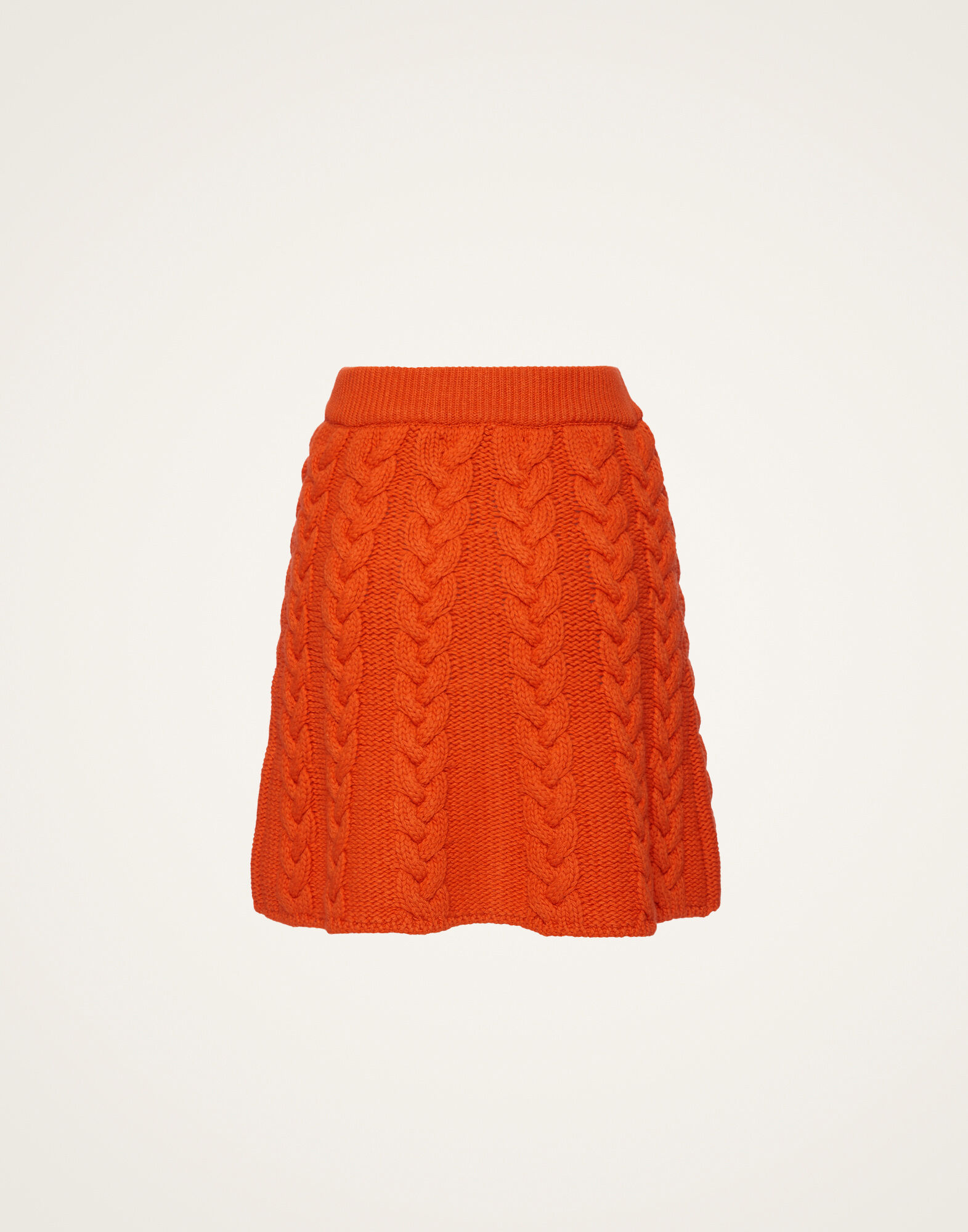 La DoubleJ Portrait Mini Skirt Solid Rust SKI0133KNI120VA272OR04