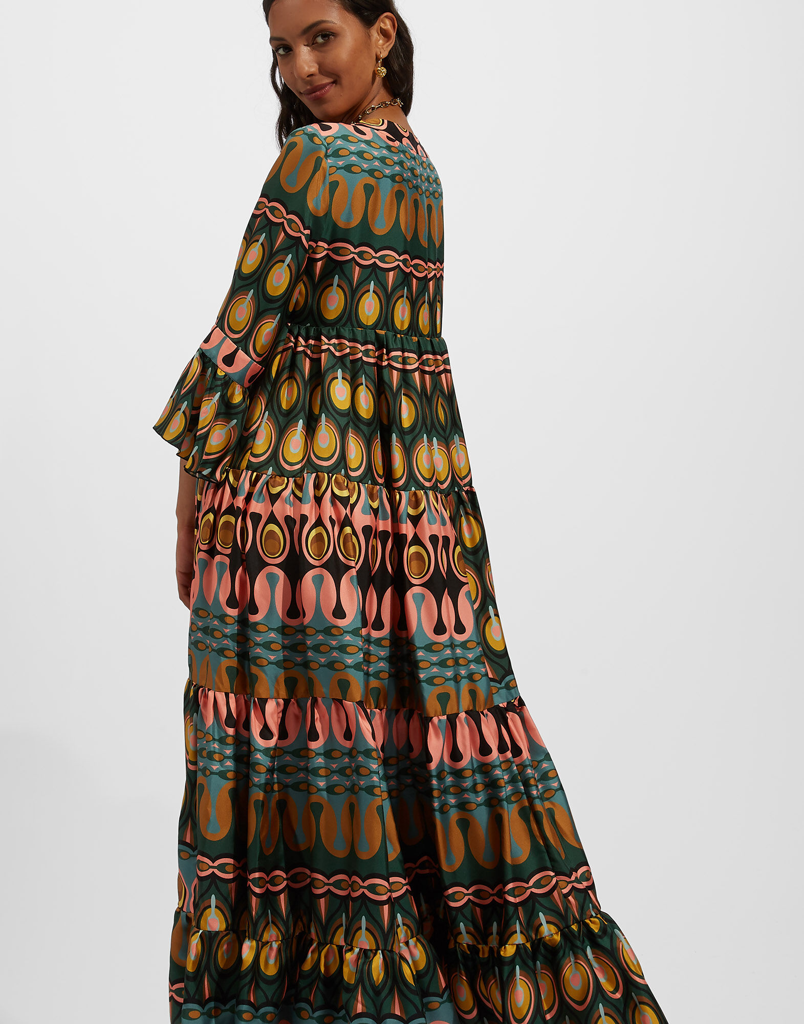 LaDoubleJ Jennifer Jane Dress Rio Verde DRE0114SIL001RIO0002