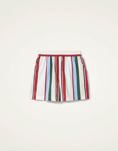 La DoubleJ Pull-Up Shorts Stripes Multicolor TRO0117JCQ106STR05MU01