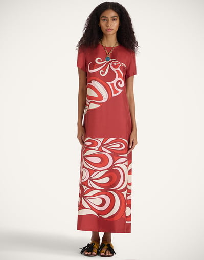 burgundy swing dress La DoubleJ Dresses Women
