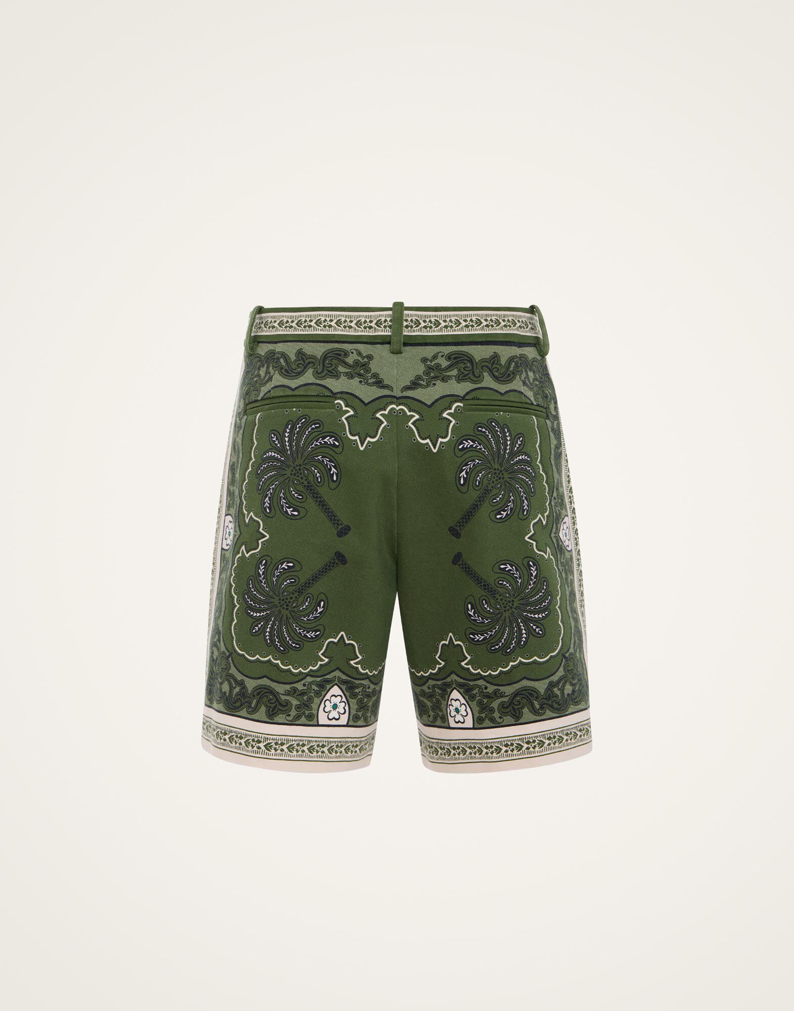 La DoubleJ Boyfriend Shorts Mirage Plac&eacute;e Green TRO0131COT046AGE01GR02