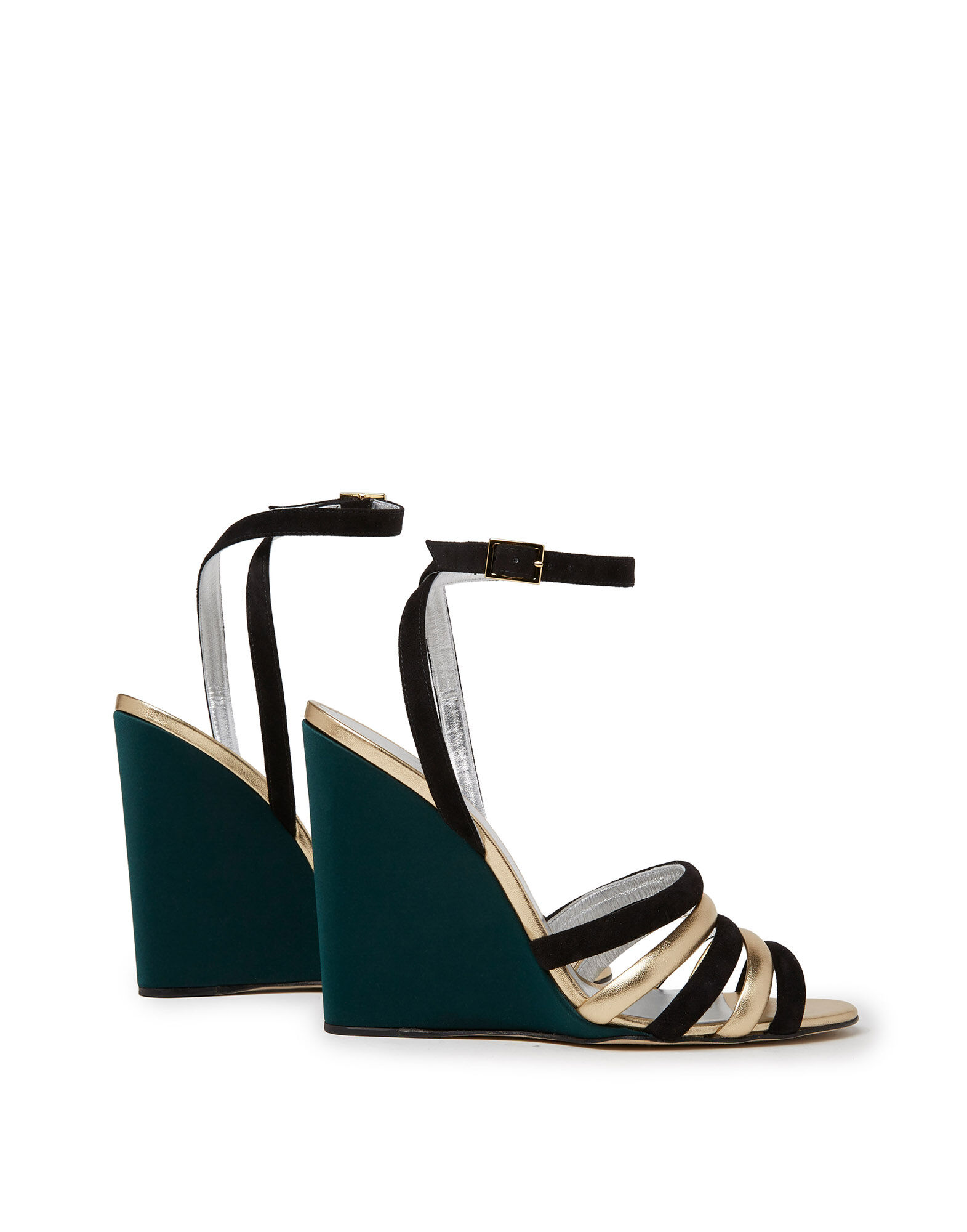 La DoubleJ Tones Wedge Solid Green SHO0048RAS007GRE0014