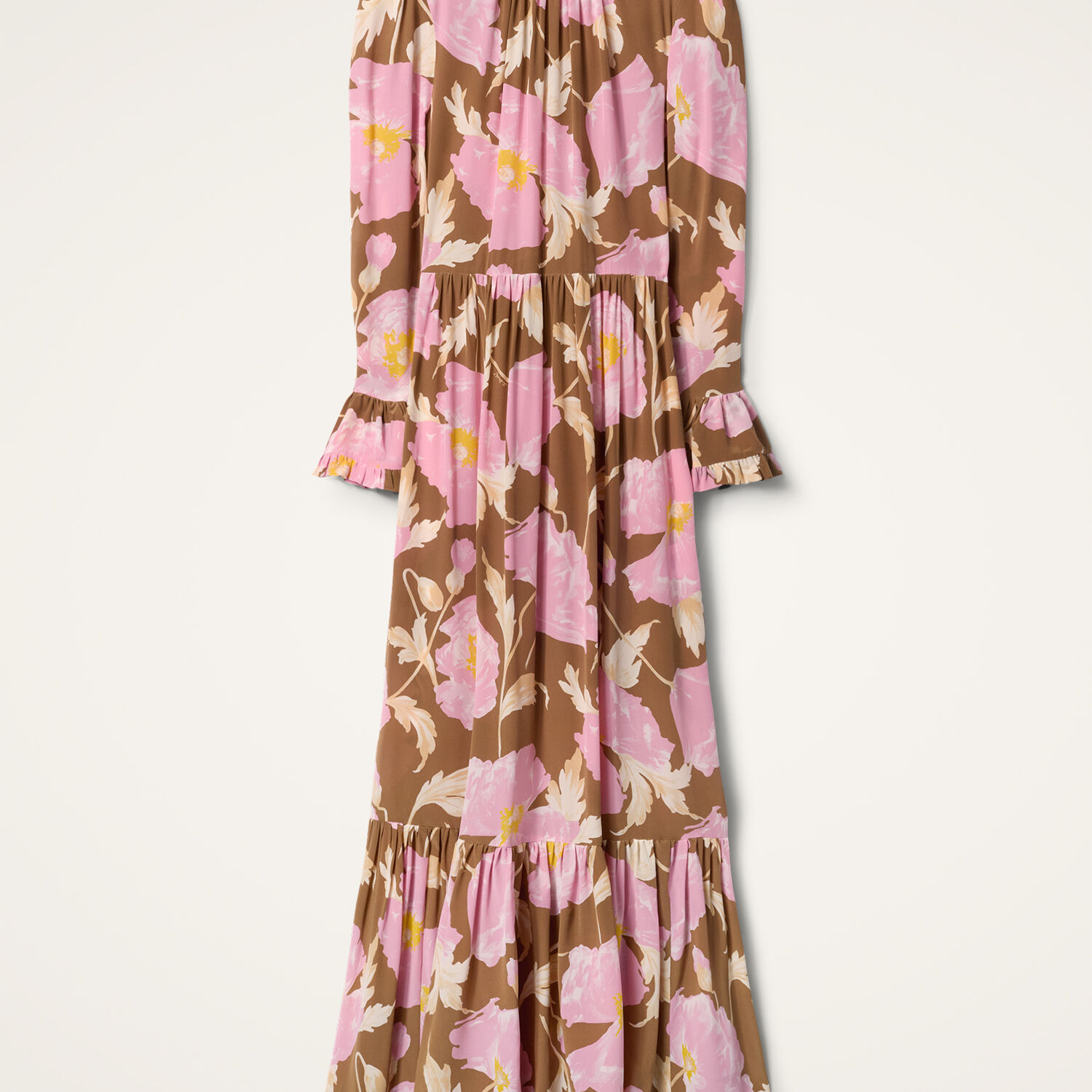 La Doublej La Double J Visconti Dress In Sylph Khaki