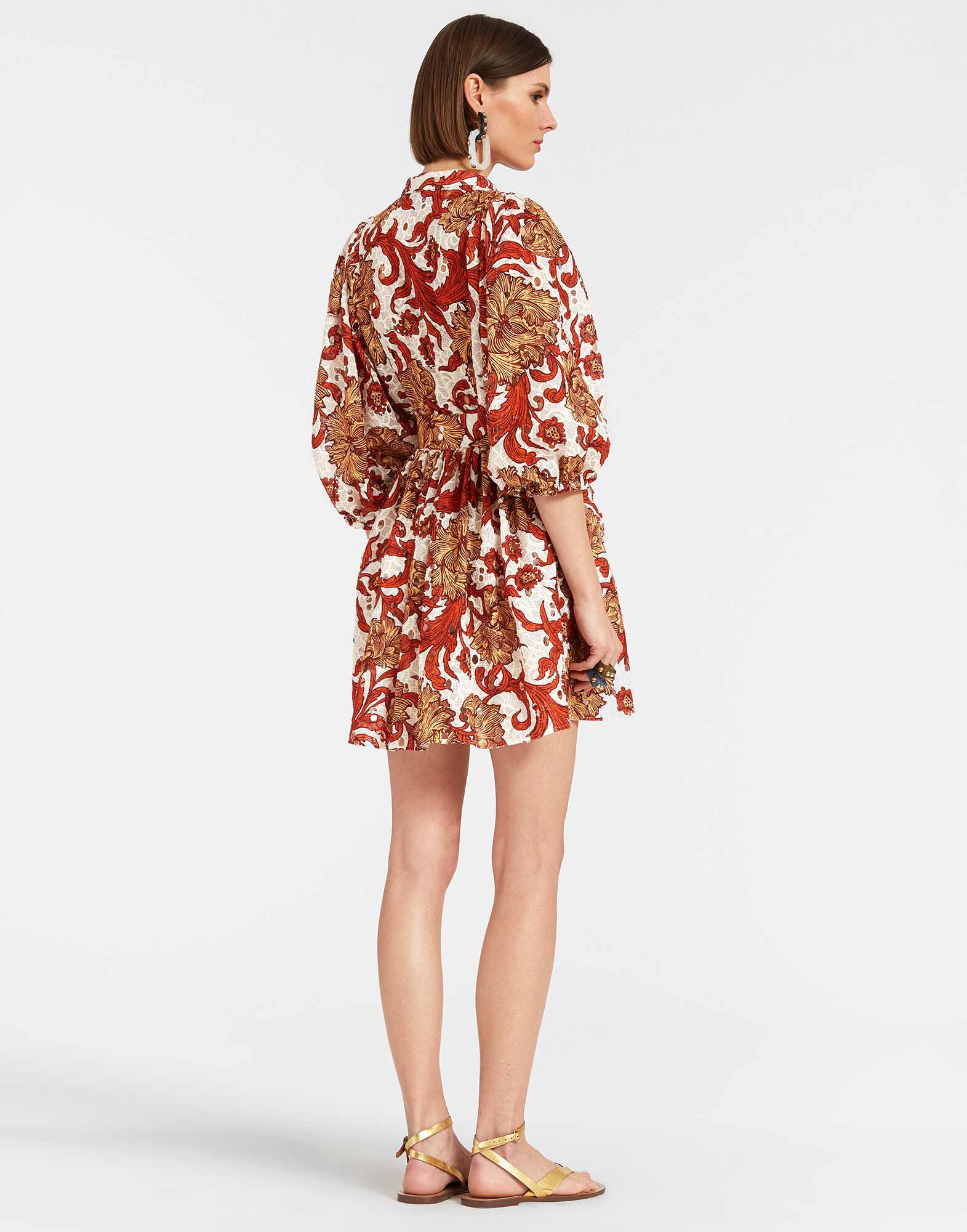 La DoubleJ Mini Portofino Dress Reef White DRE0751EMB031REE01WH01