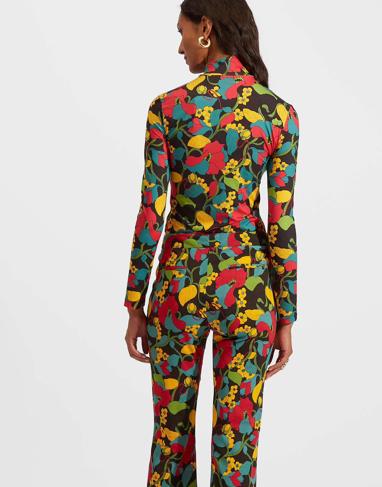 La DoubleJ Turtleneck Vines SHI0030JER005VIN0001