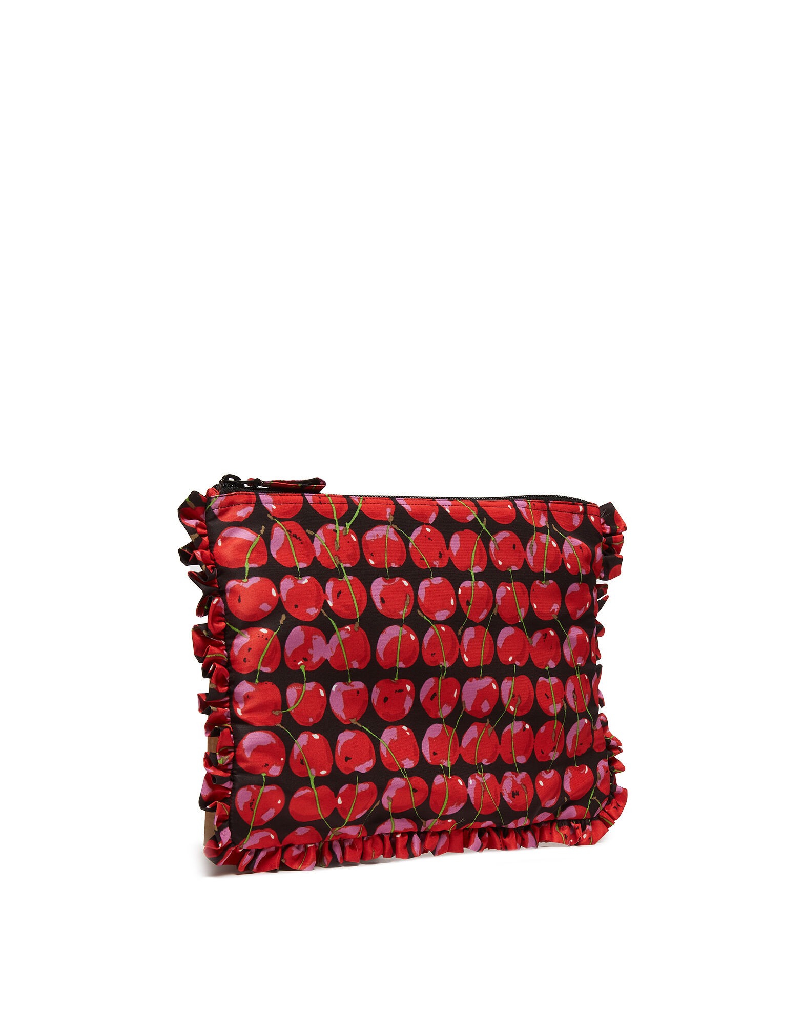 La DoubleJ Hand Pochette Black Cherries BAG0002FAI001CHY0003