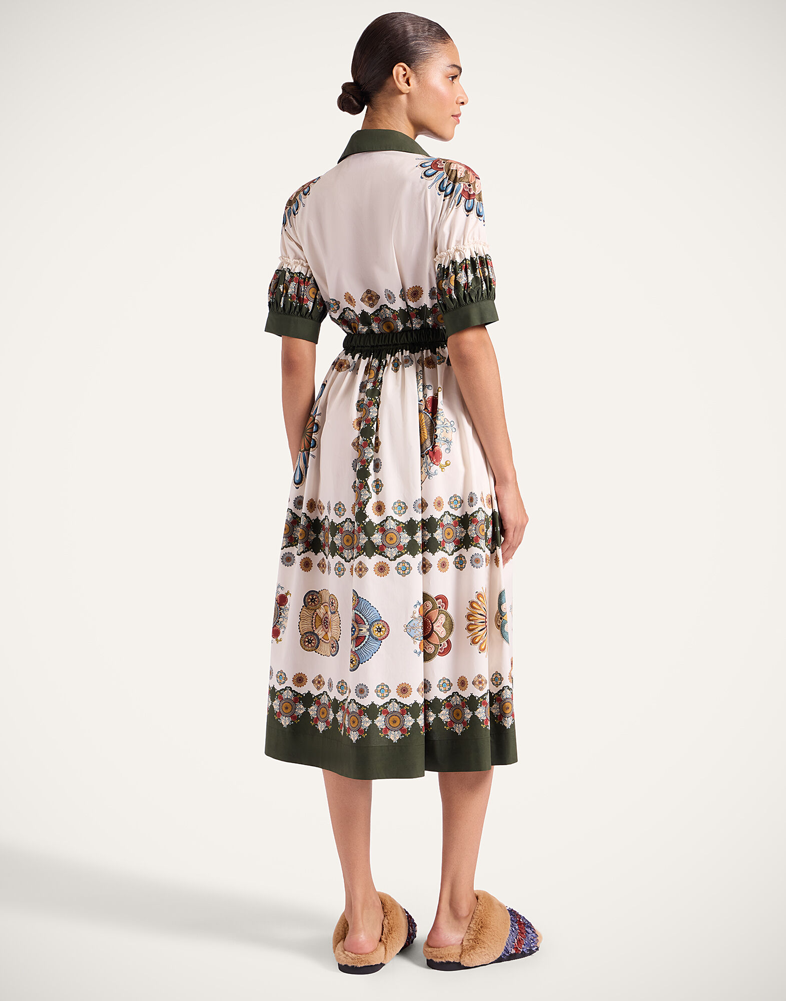 La DoubleJ Libertine Dress Nucleus Plac&eacute;e Off White DRE0910COT015NUC06WH05