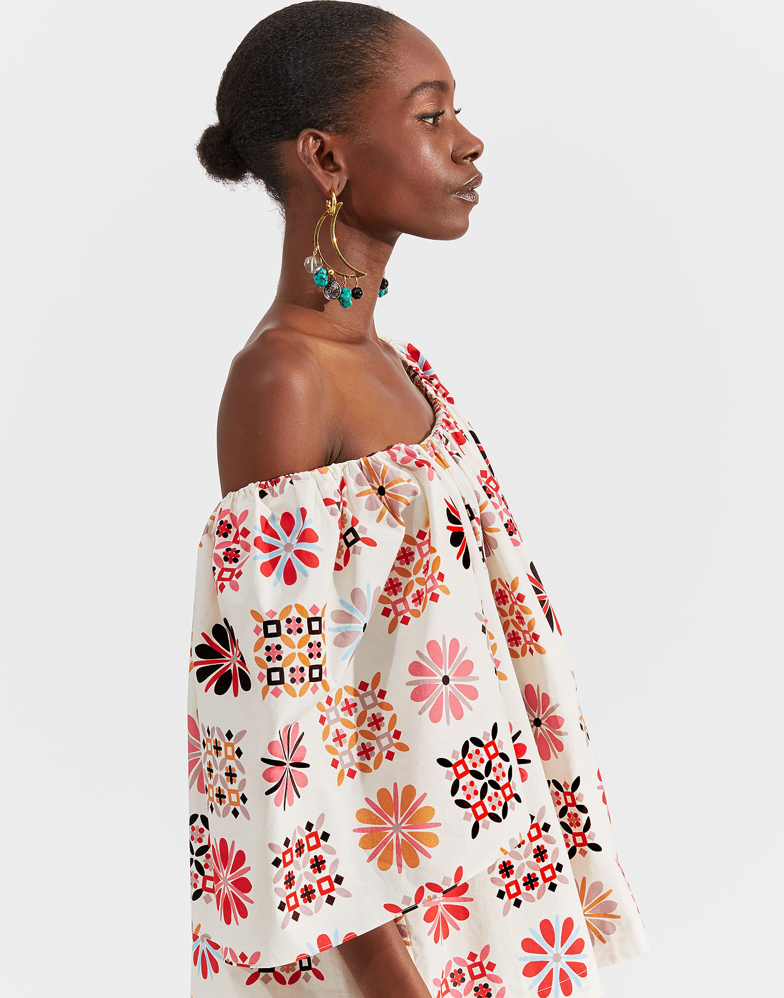 LaDoubleJ Rapunzel Top Vetrata Bianco TOP0025COT001VET0002