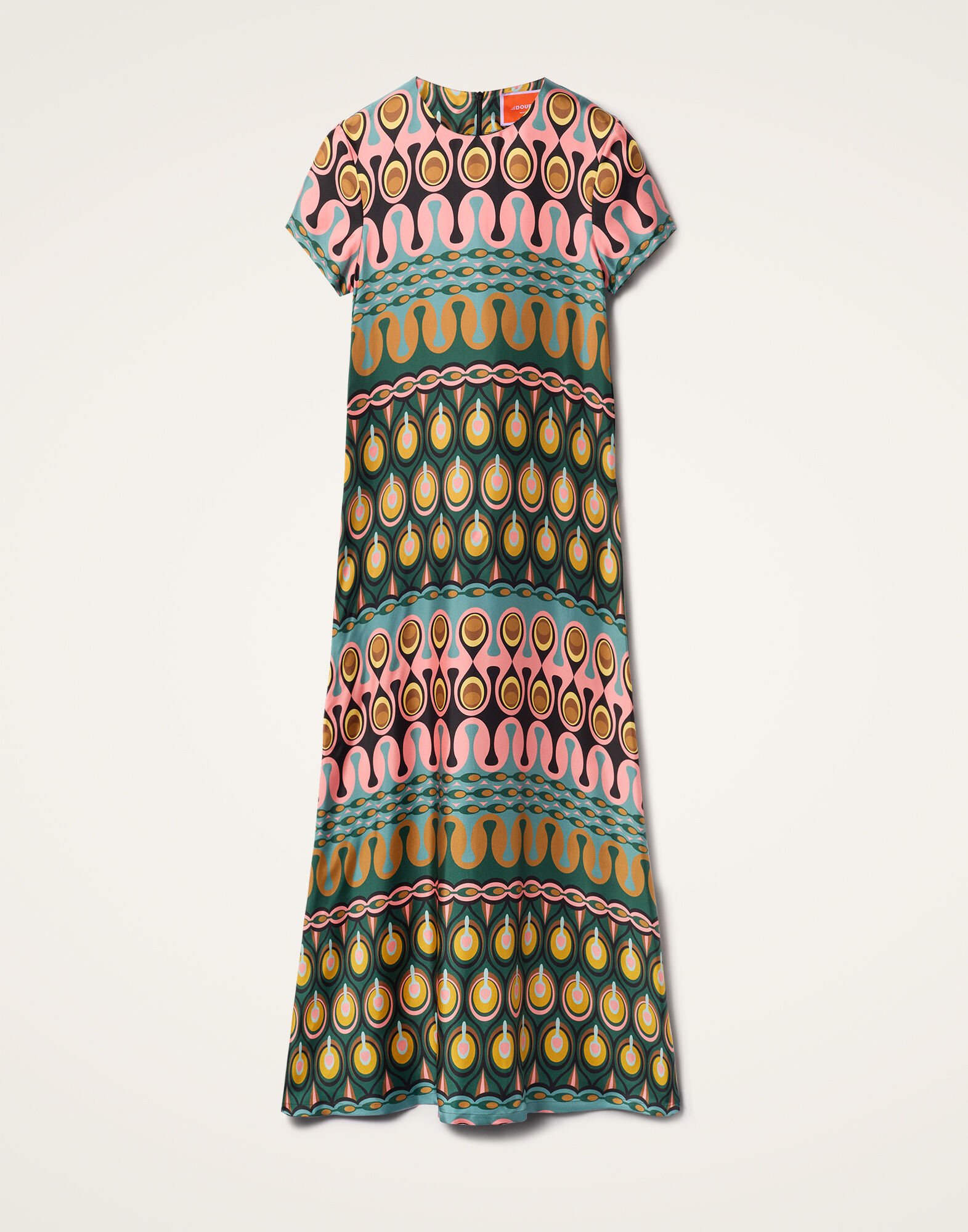 La DoubleJ Swing Dress Rio Verde DRE0001SIL001RIO0002