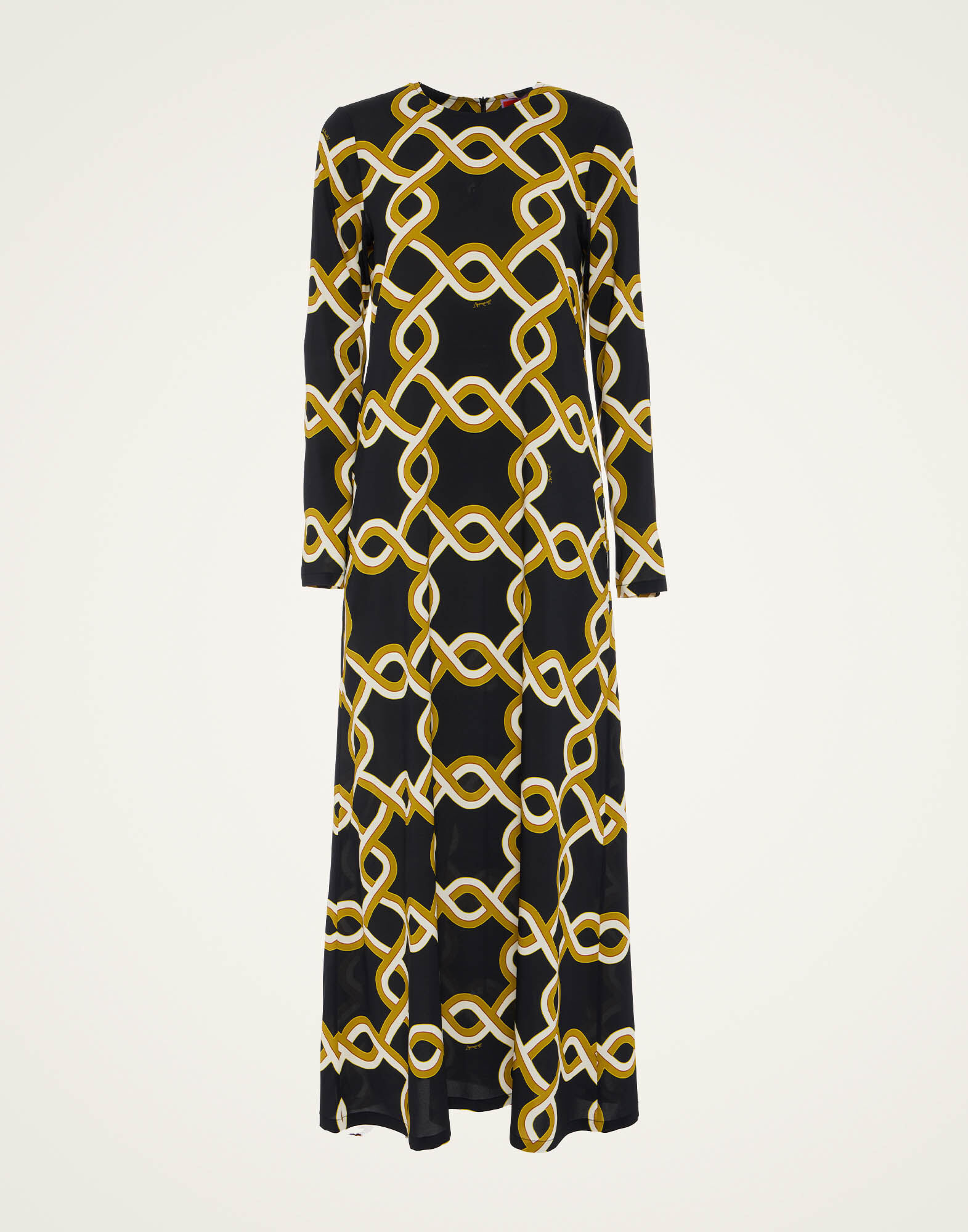 La DoubleJ Long Sleeve Swing Dress Tackle Black DRE0184VIS001TAC01BL01