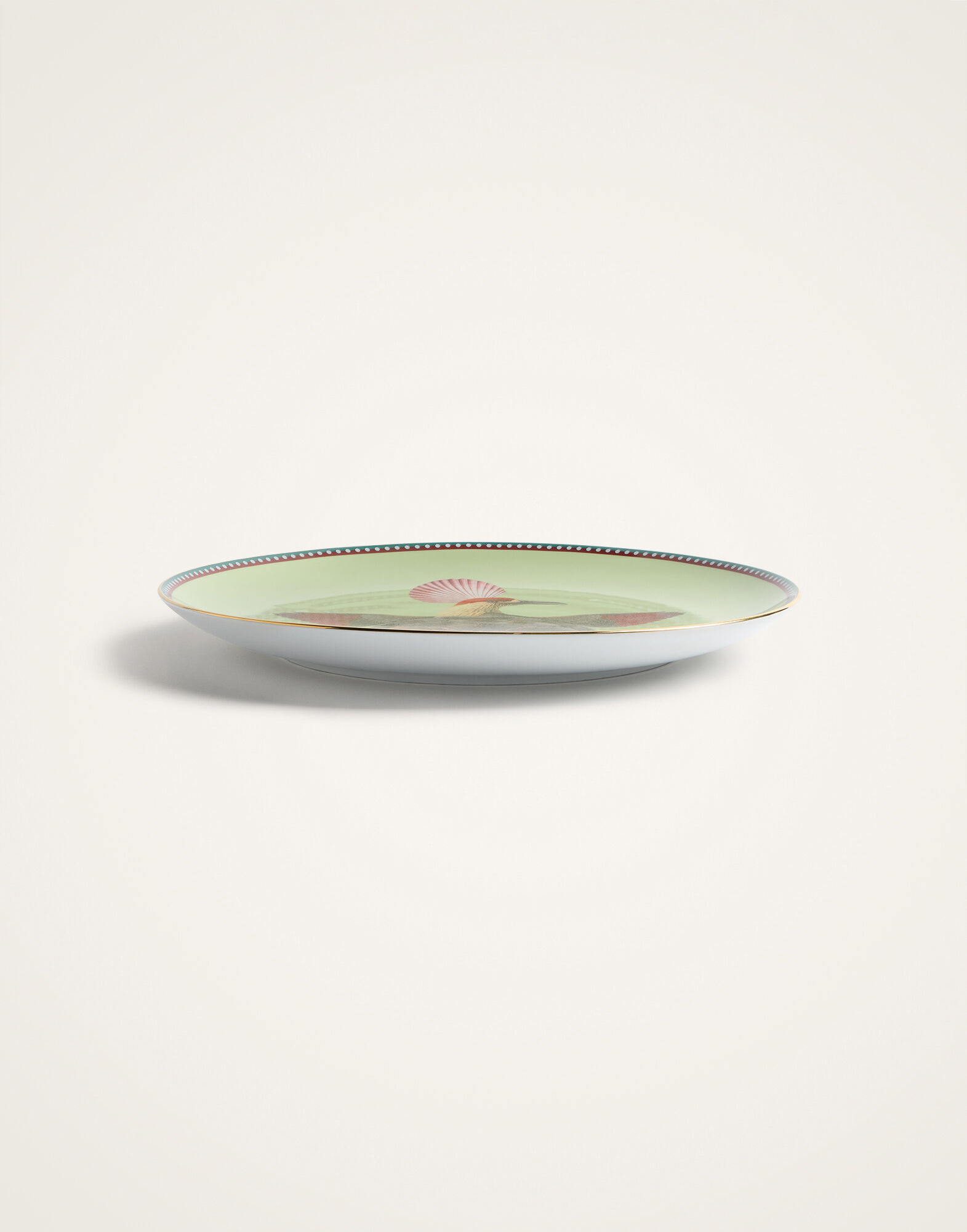 La DoubleJ Decorative Plate Turtlair Salvia DPL0001CER001TRL01GR06