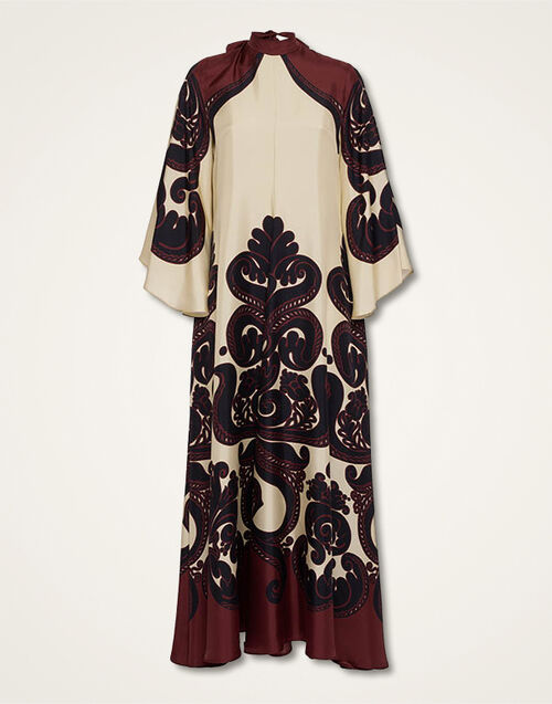 La DoubleJ Magnifico Dress Corsini Placée Cream DRE0232SIL006INI02WH03