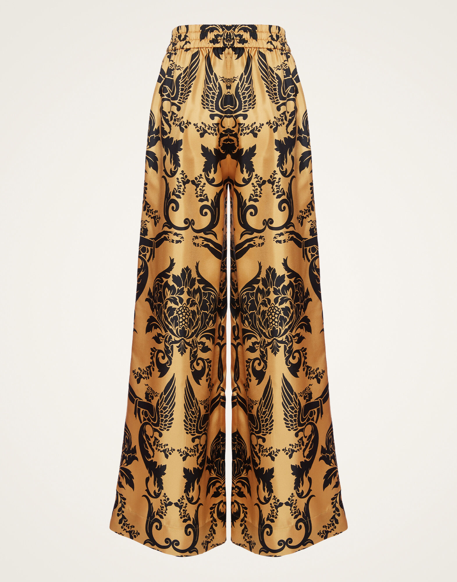 La DoubleJ Palazzo Pants Cherubs Gold TRO0003SIL001CRB01YE05