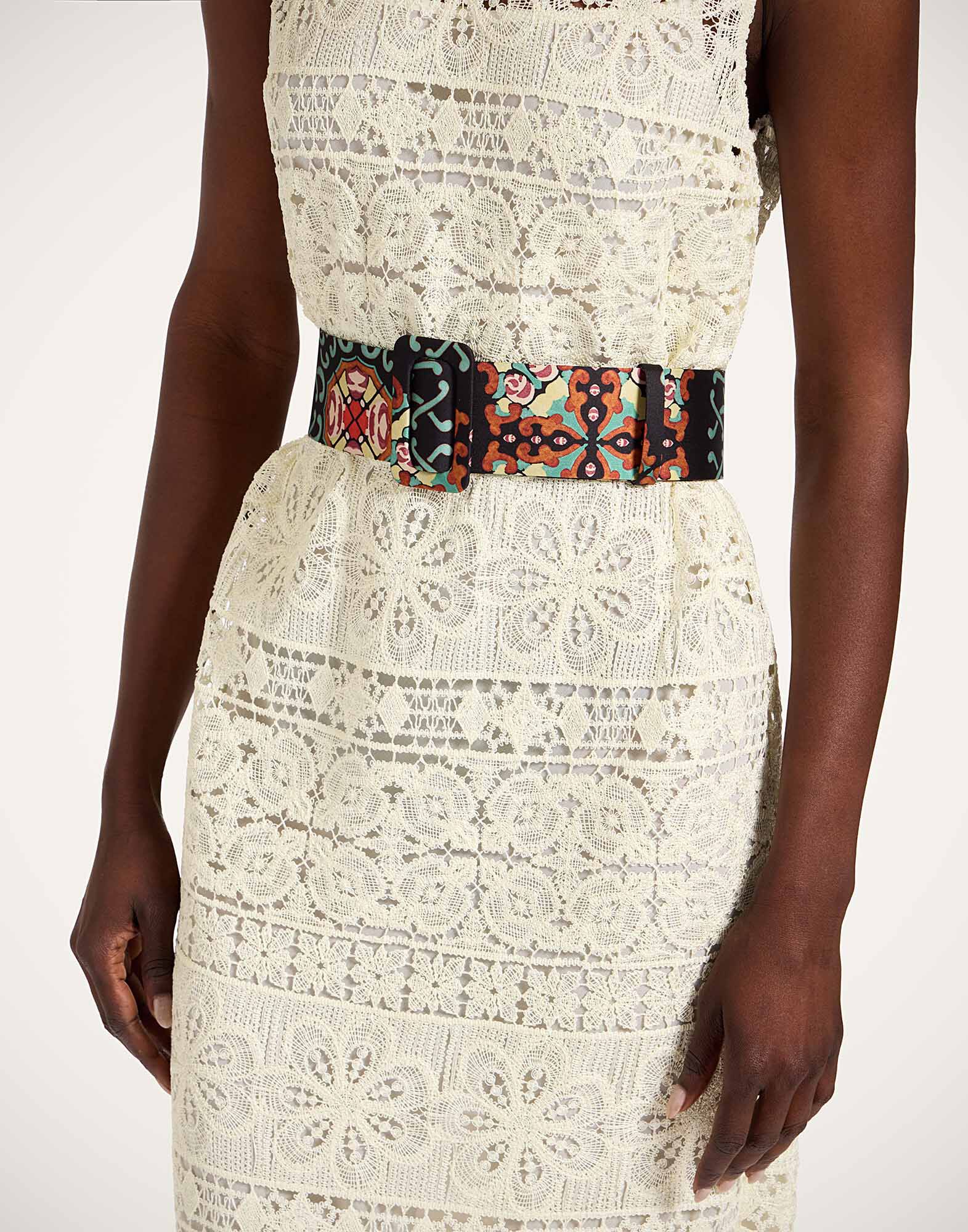 La DoubleJ Medium Belt Ballata Black BEL0007FOD001BAL01BL01