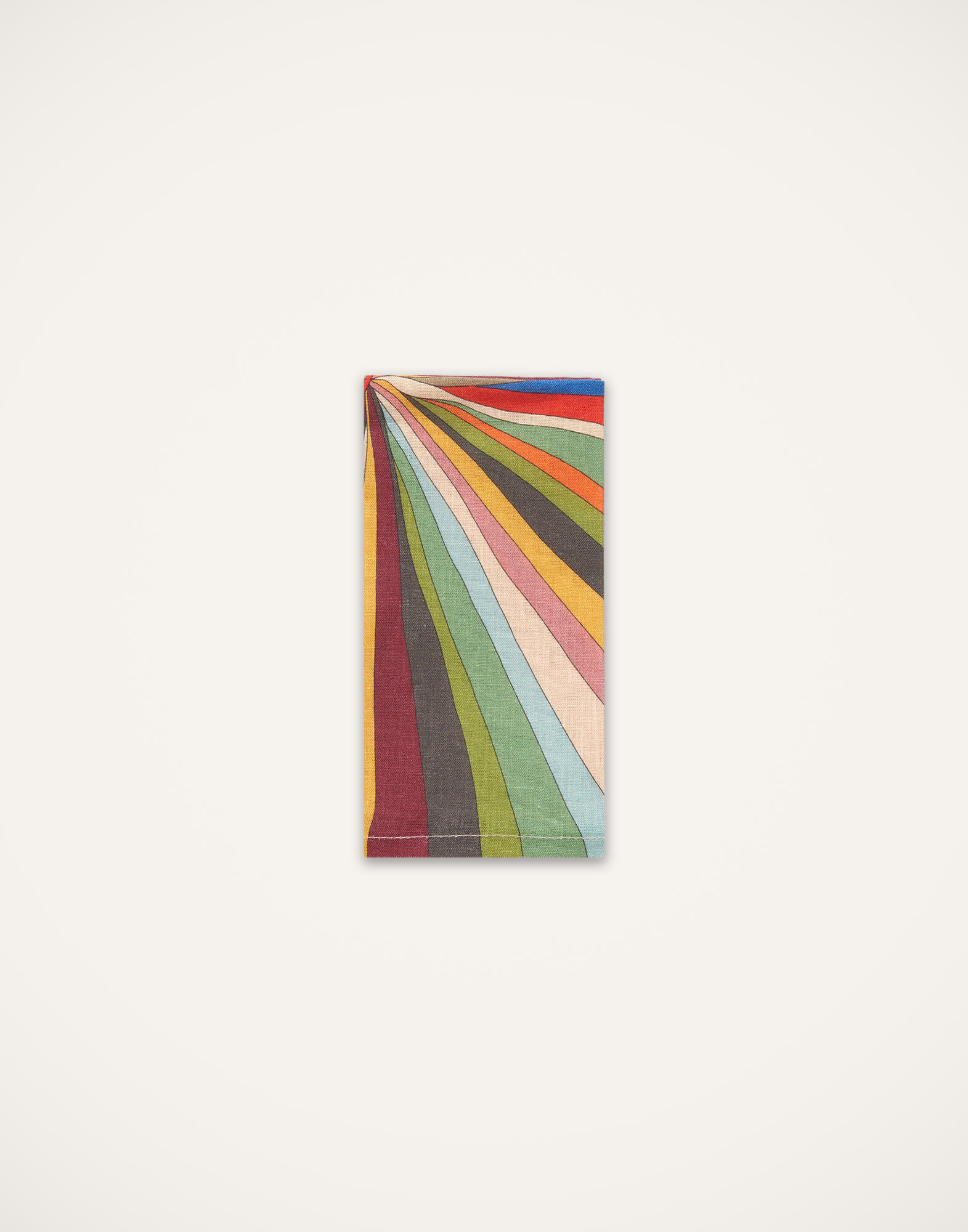La DoubleJ Large Napkins Set Of 2 Rainbow Rays NAP0006LIN001RAI0037