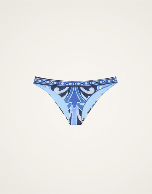 La DoubleJ Bikini Bottom Cocoon Plac&eacute;e Blue SWI0033LYC009COC02BU03