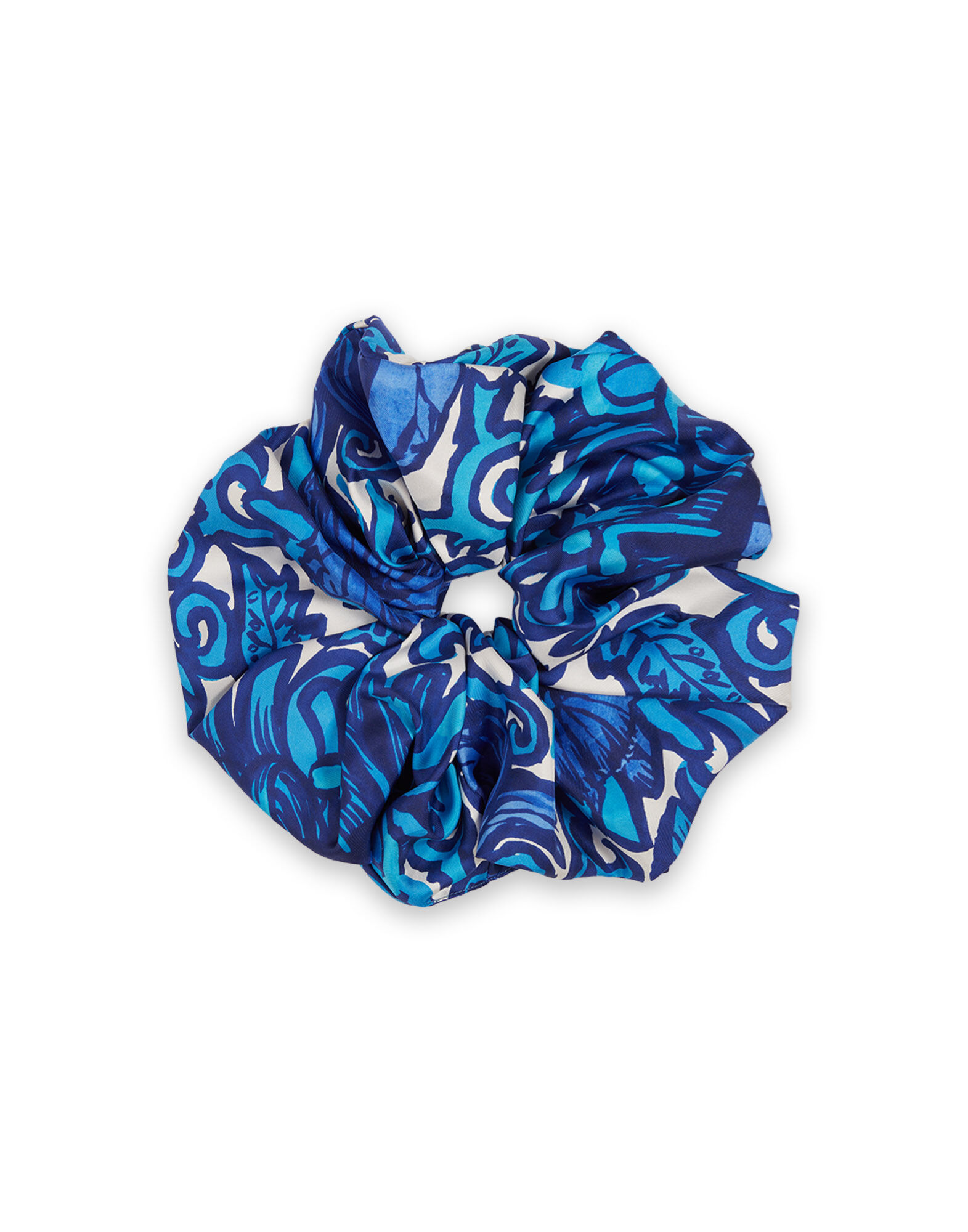 La DoubleJ Giga Scrunchie Anemone SCR0003SIL001ANE01BU03