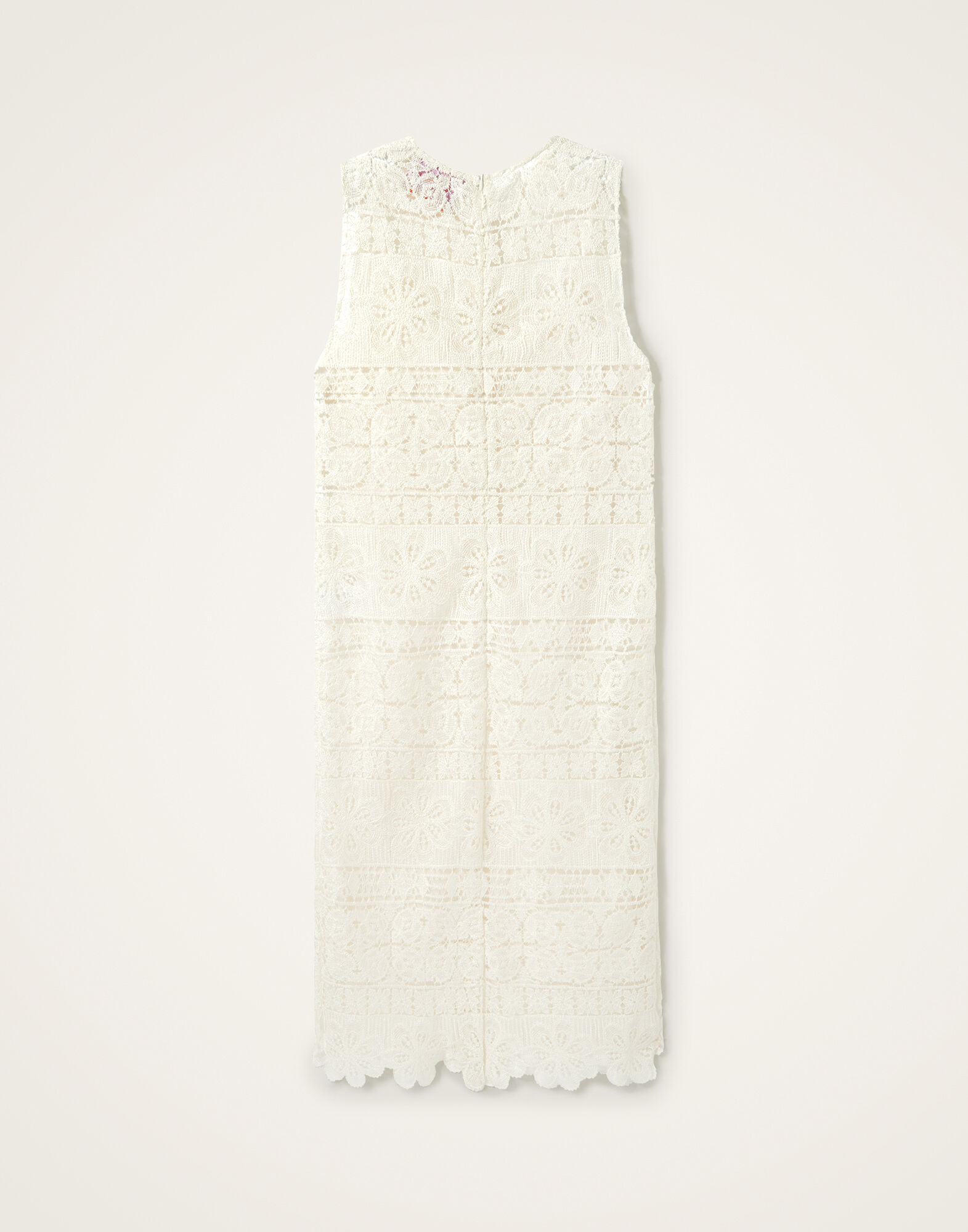 La DoubleJ Column Dress Caper Light Yellow DRE0389EMB104CEP03YE01