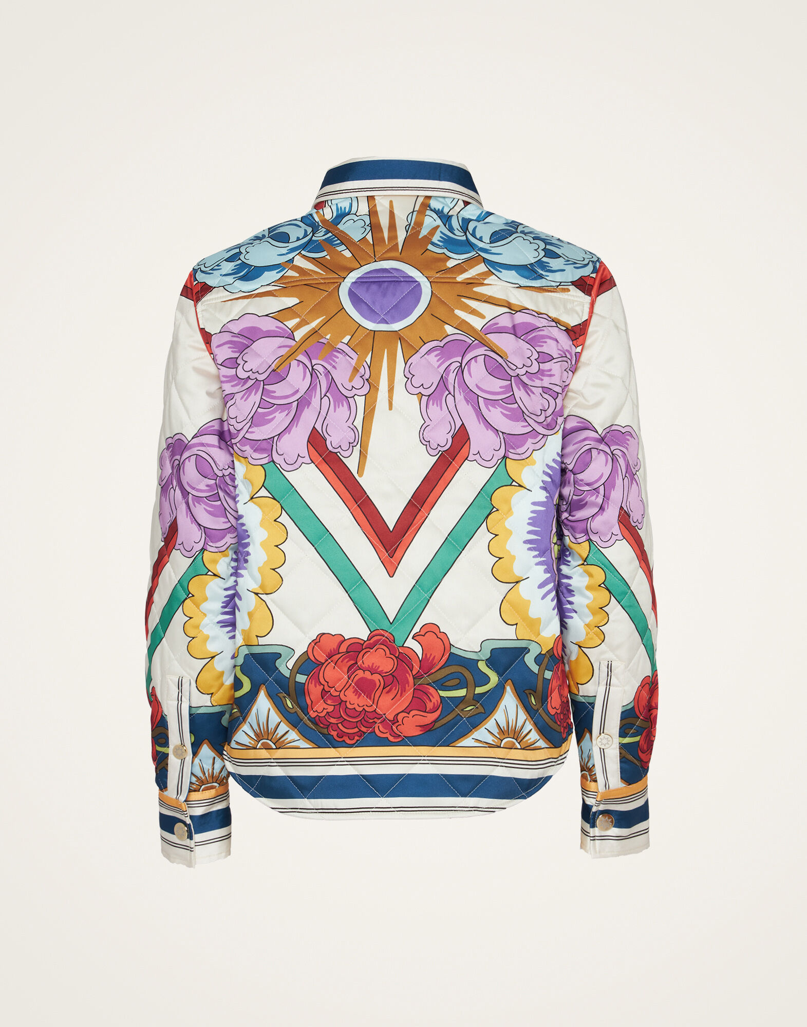 La DoubleJ Edie Jacket Taormina Plac&eacute;e Ivory JAC0068POL002LRT01WH04