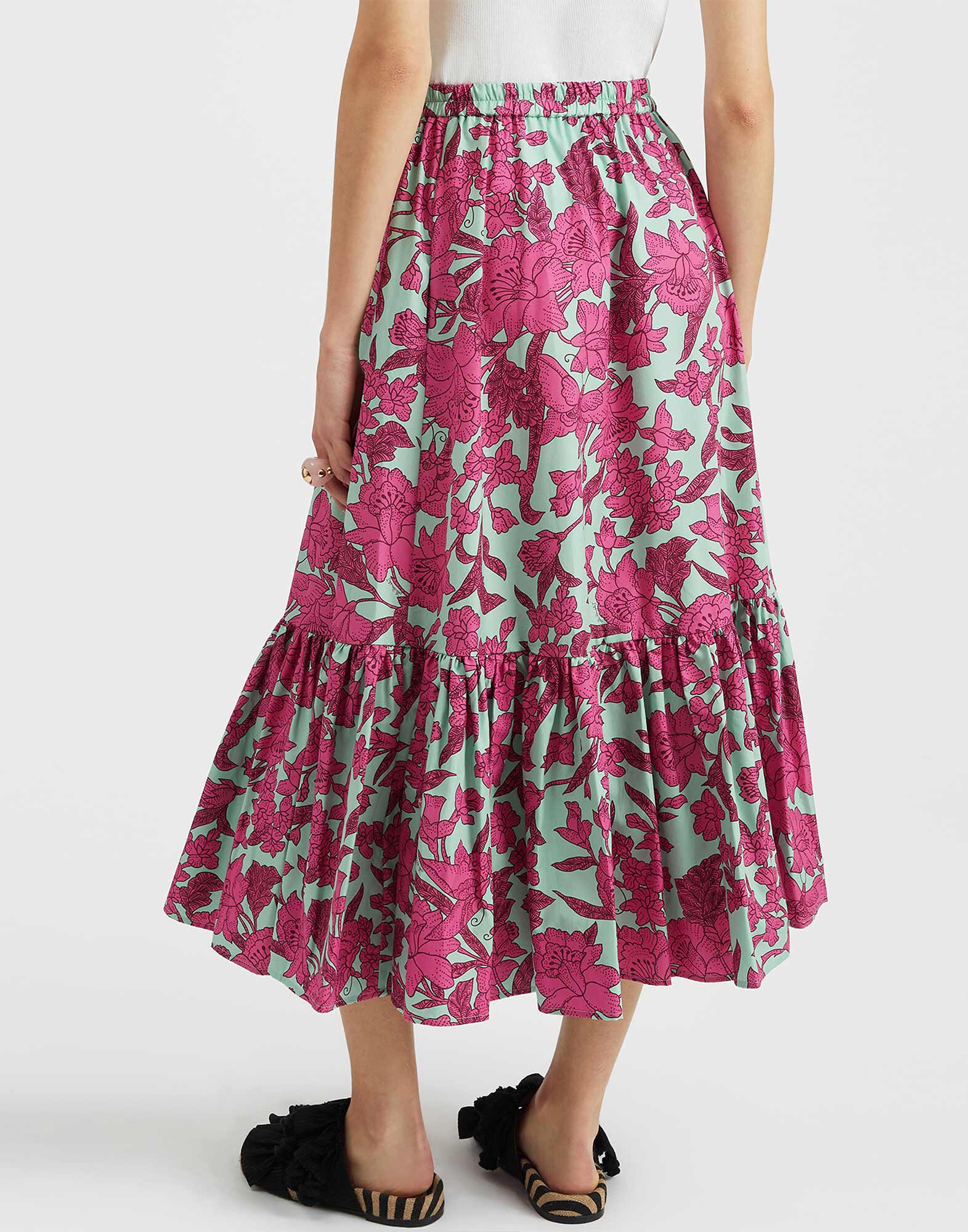 La DoubleJ Sunset Skirt Lilium Purple SKI0068COT039LIL01PU01