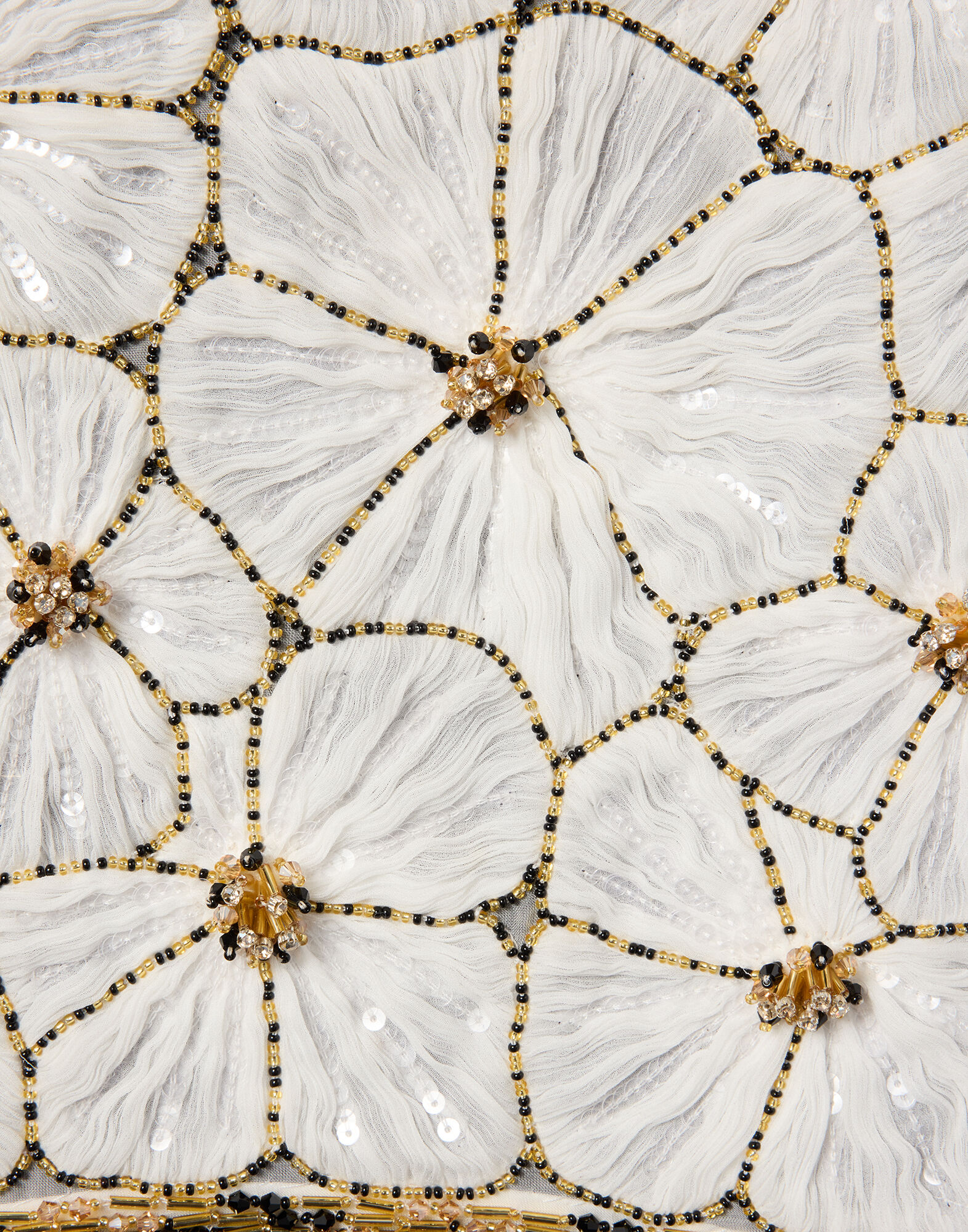 La DoubleJ V-Neck Scala Top Solid White TOP0170EMB129CAM01WH03