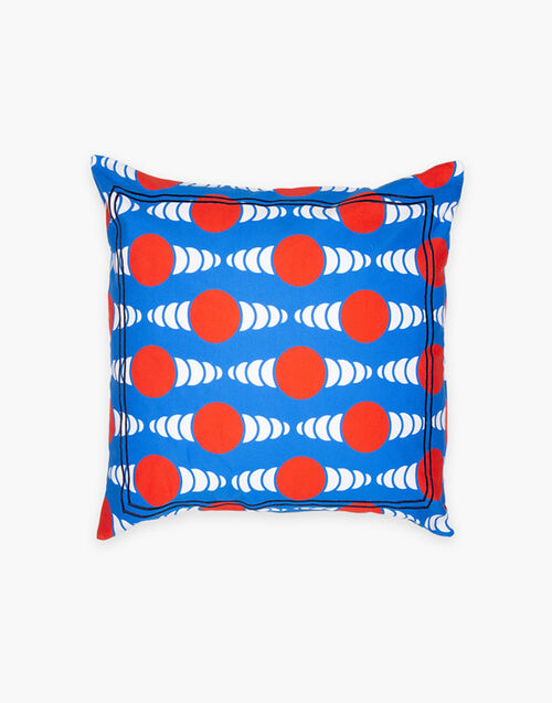 La DoubleJ Cushion Cover Lava Lamp Blu CUS0001COT011LAV0003