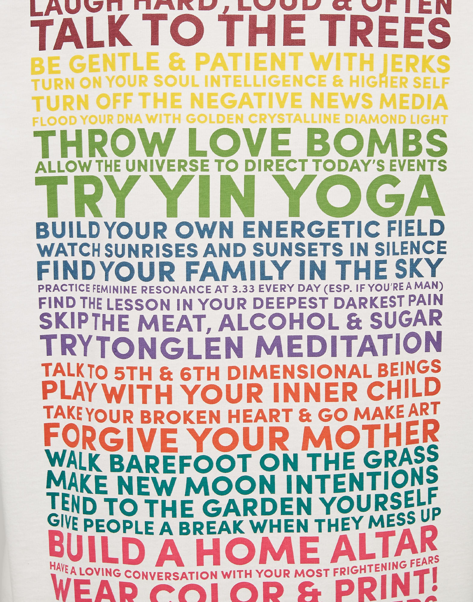 La DoubleJ House T-Shirt Off White TSH0020JER032SOP03WH05