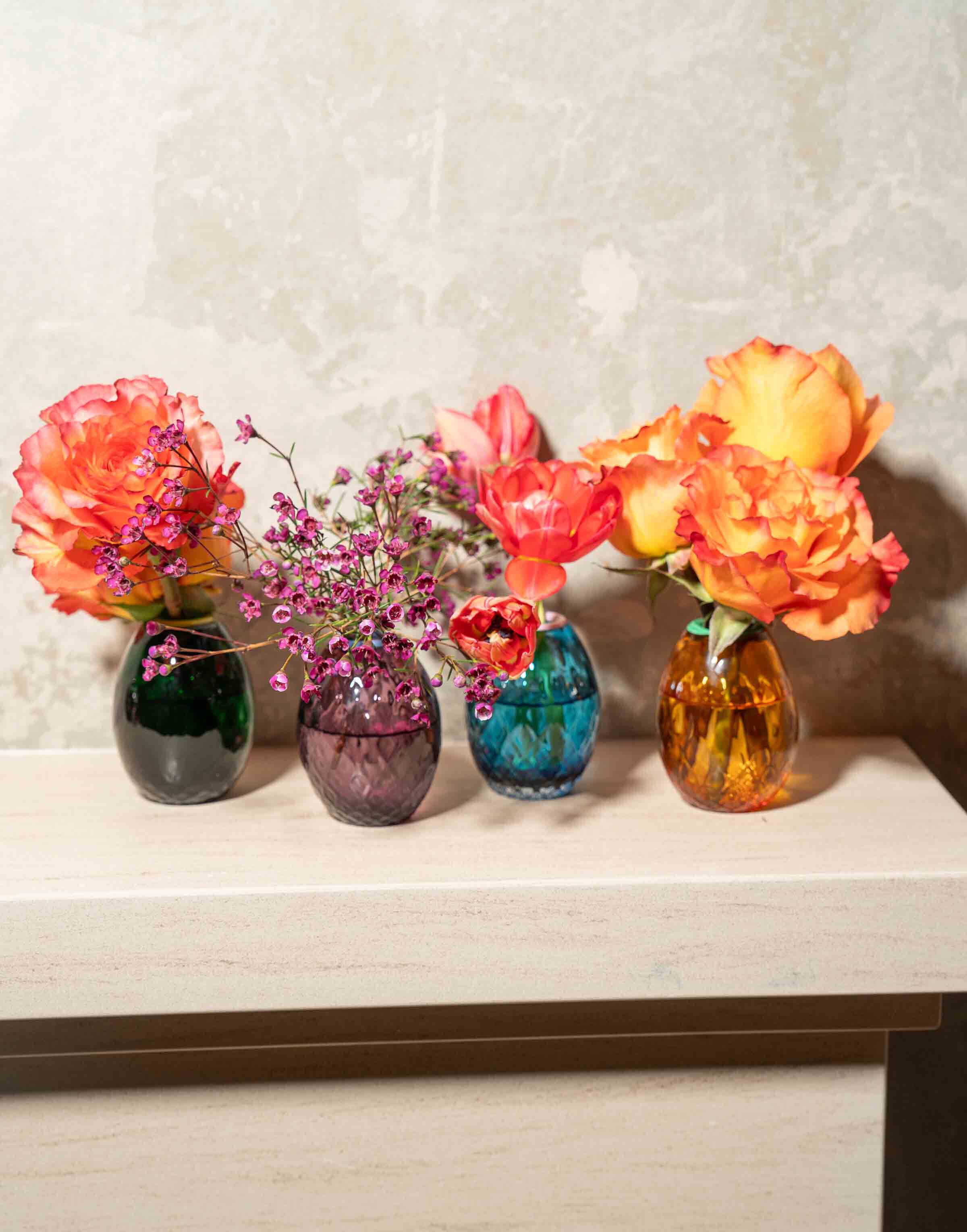 La DoubleJ Baby Egg Vases Misty Rainbow Mix BBG0002MUR001ASS0006