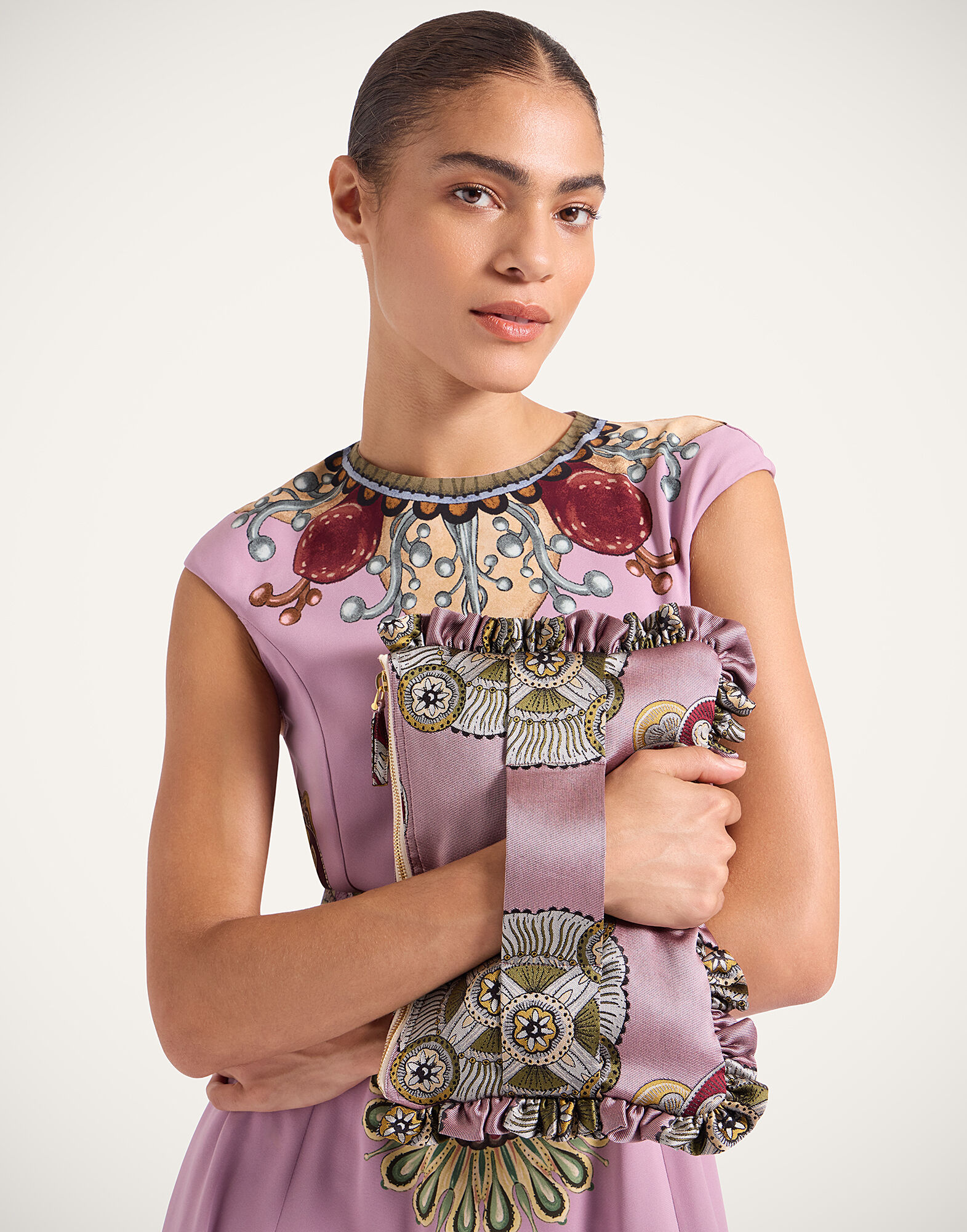 La DoubleJ Hand Pochette Nucleus Dusty Pink BAG0059JCQ114NUC03PI10